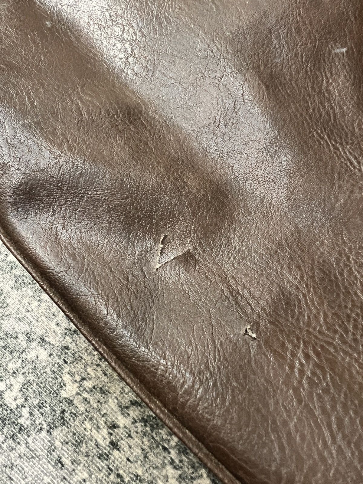 Ann Demeulemeester Vintage Ann Demeulemeester Faux Leather Shoulder Bag Size ONE SIZE - 8 Thumbnail