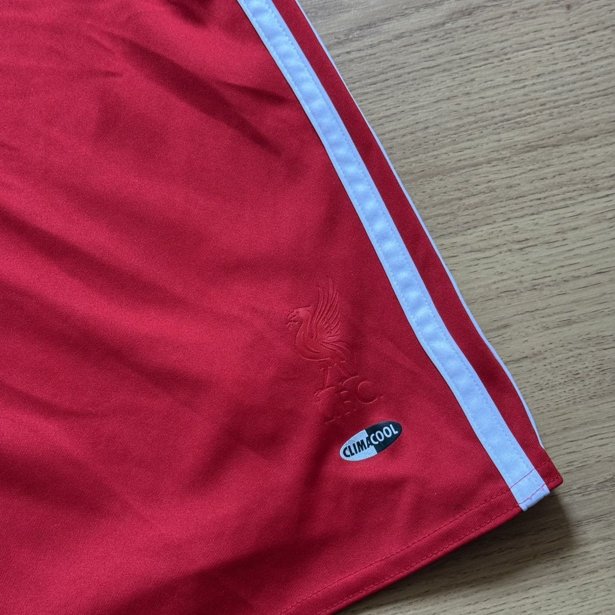 Adidas Liverpool Adidas Shorts Home 2008 Size US 33 - 8 Thumbnail