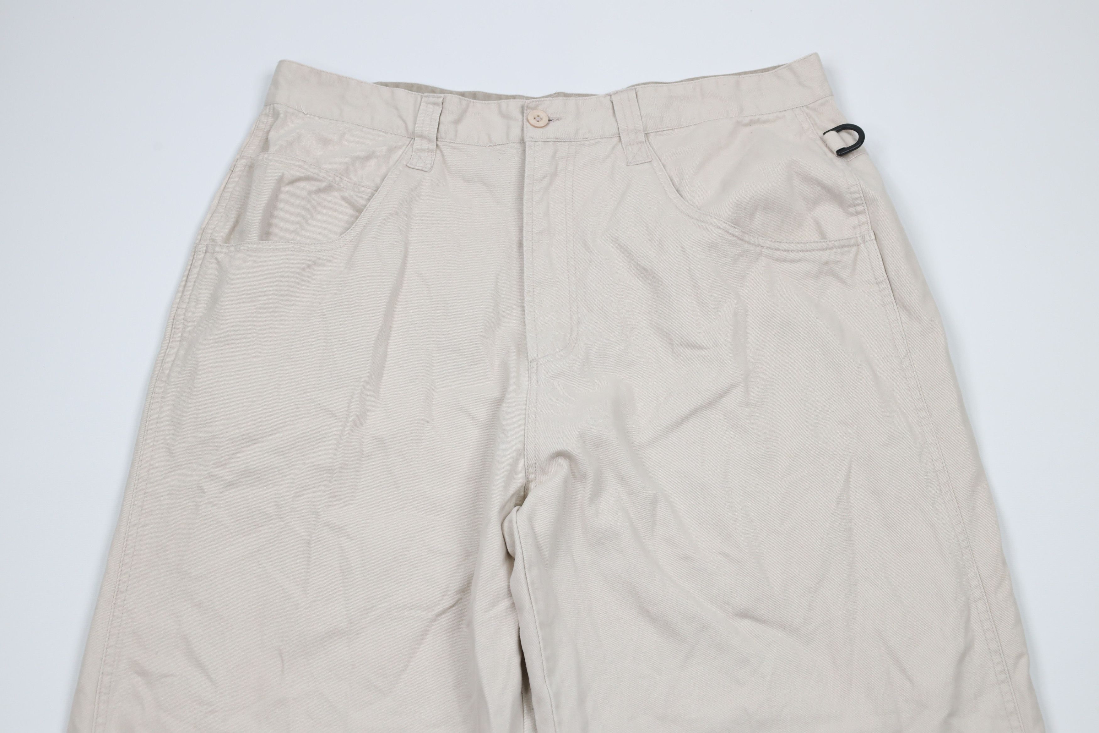Vintage Vintage Y2K Streetwear Baggy Fit Skateboard Pants Beige Size US 36 / EU 52 - 2 Thumbnail