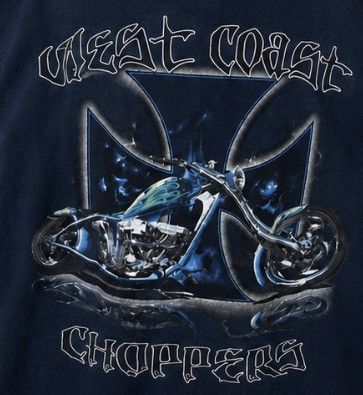 West Coast Choppers VINTAGE JESS WHO WEST COAST CHOPPERS NAVY BLUE Size US XL / EU 56 / 4 - 4 Thumbnail