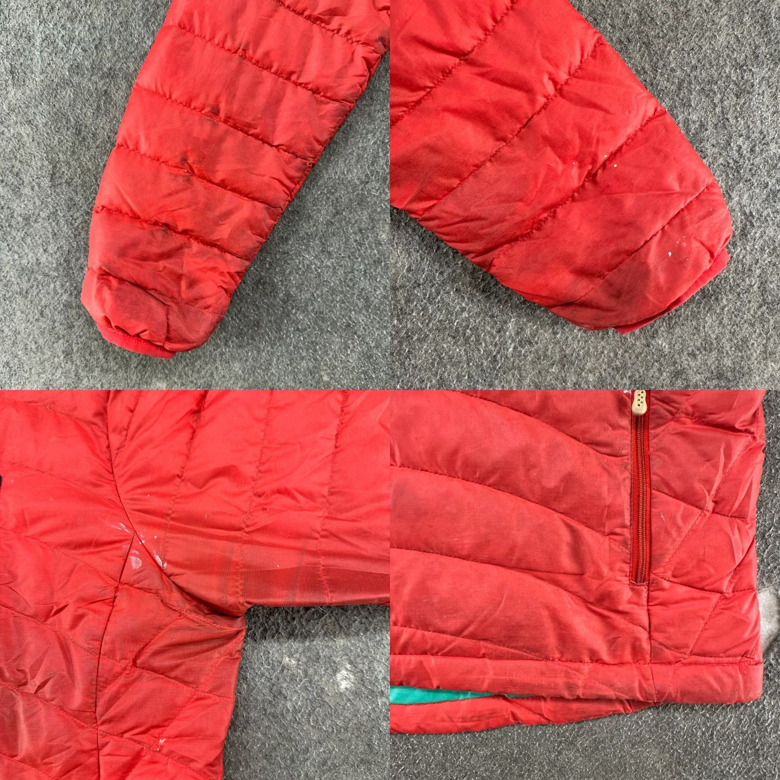 Patagonia Patagonia Jacket Womens M Red Puffer Down Insulated Full Zip Logo Quilted Pocket Short Coat Size M / US 6-8 / IT 42-44 - 9 Thumbnail