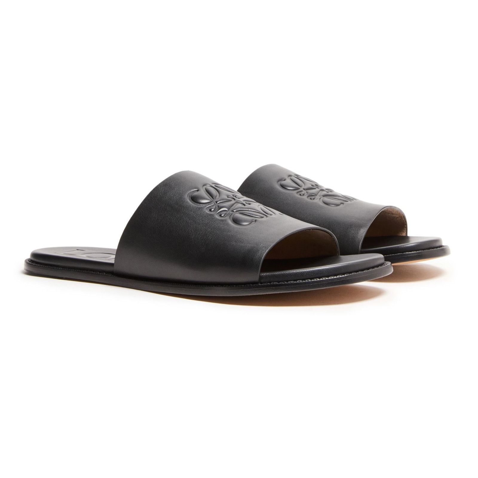 Loewe LOEWE Flex Anagram Black Slide Sandals New & Authentic (Men' Size US 11 / EU 44 - 2 Thumbnail