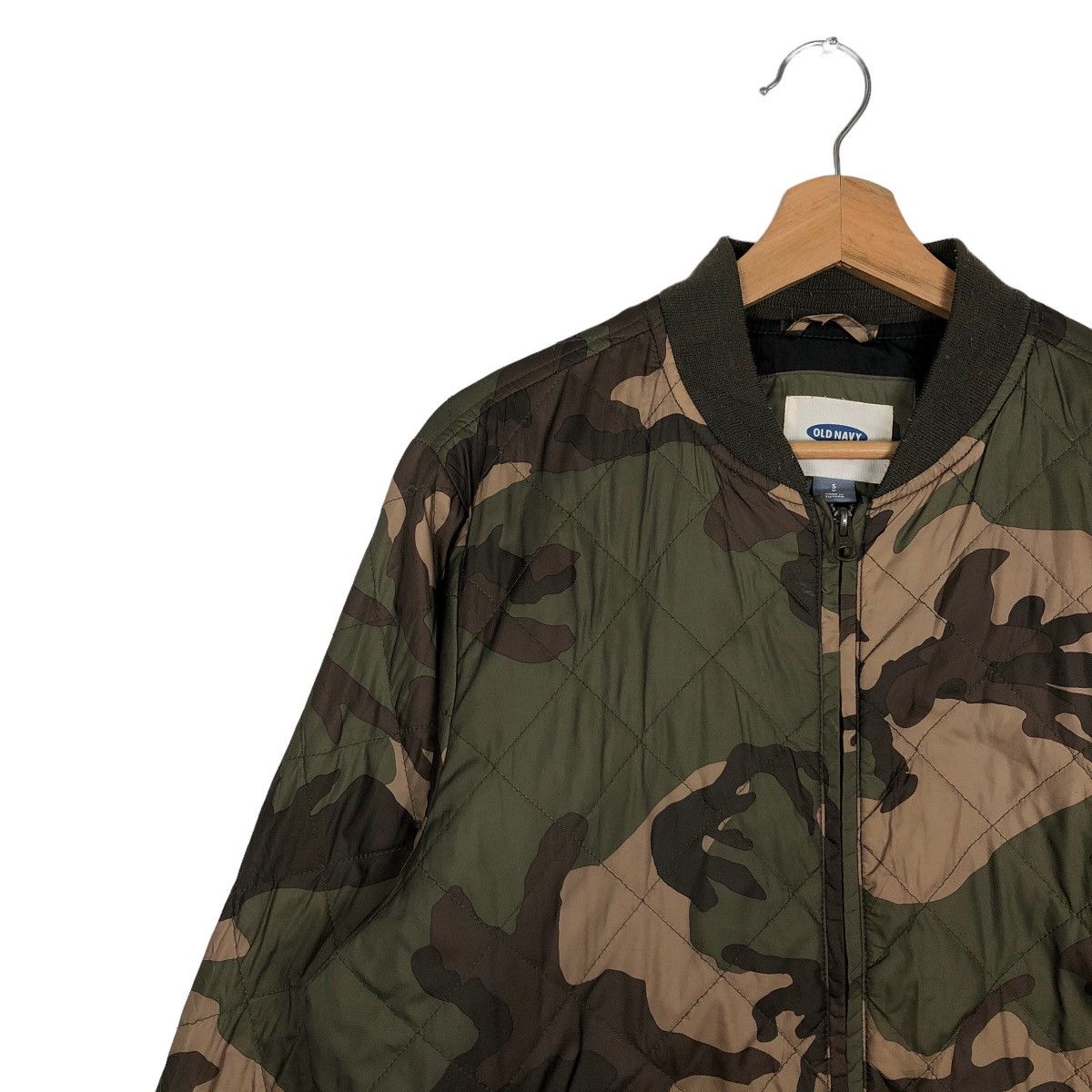 Japanese Brand 🔥90’s Camo Bomber Jacket Old Navy Buzz Ricksons Design Size US S / EU 44-46 / 1 - 7 Thumbnail
