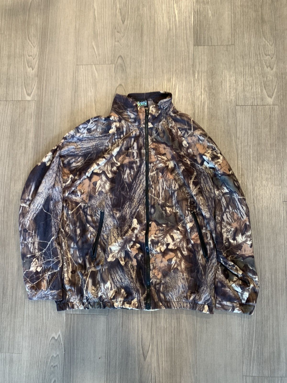 Vintage Vintage Camo Light Jacket in Soft Cotton XL Size US XL / EU 56 / 4 - 1 Thumbnail