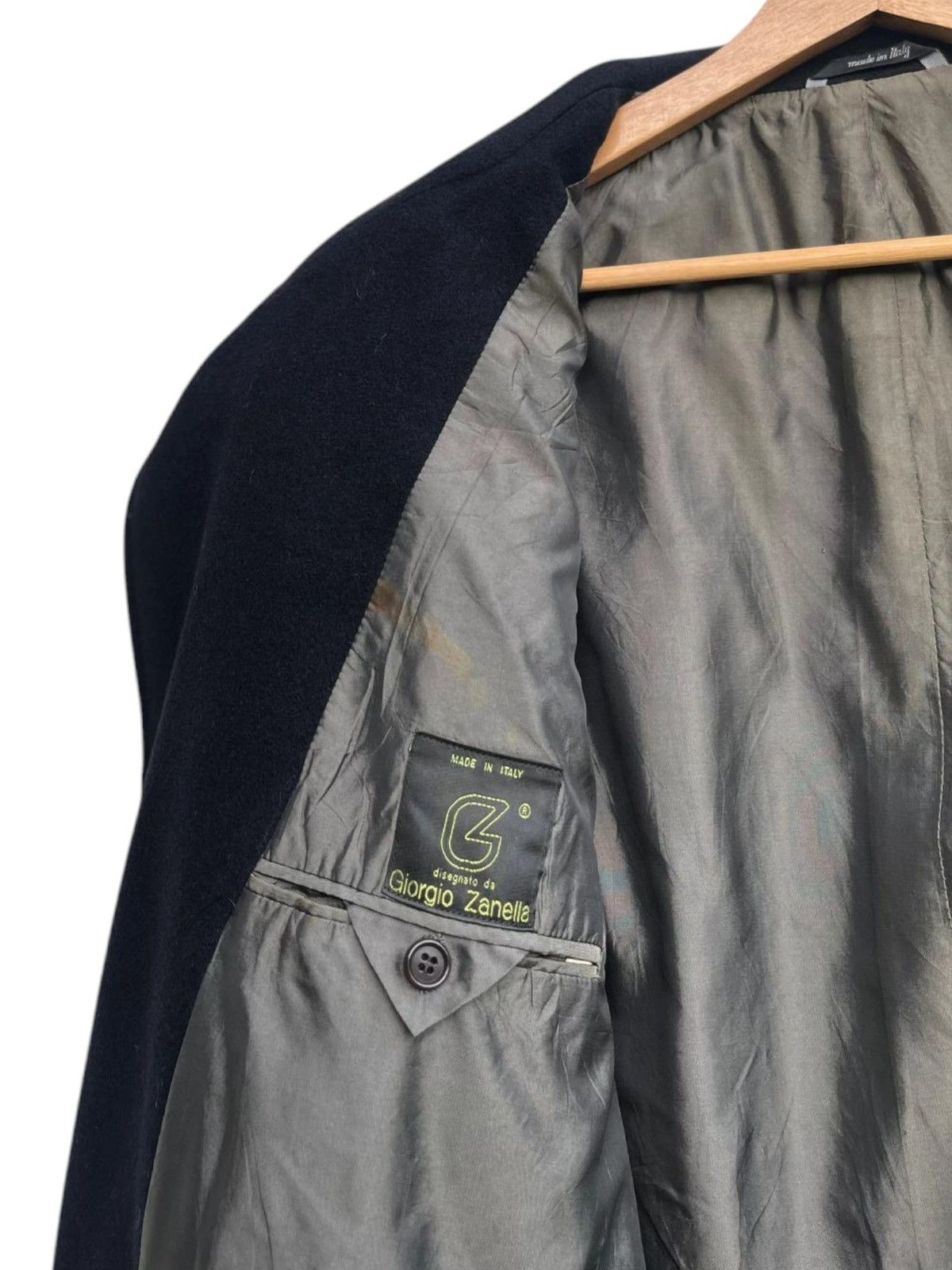 Zanella Giorgio Zanella Double Breasted Virgin Wool Coat Size US S / EU 44-46 / 1 - 16 Thumbnail