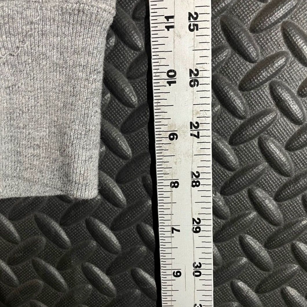 Uniqlo Uniqlo Women's Medium Active Pullover Crewneck Long Sleeve Light Gray/Solid Sweater Size M / US 6-8 / IT 42-44 - 6 Thumbnail