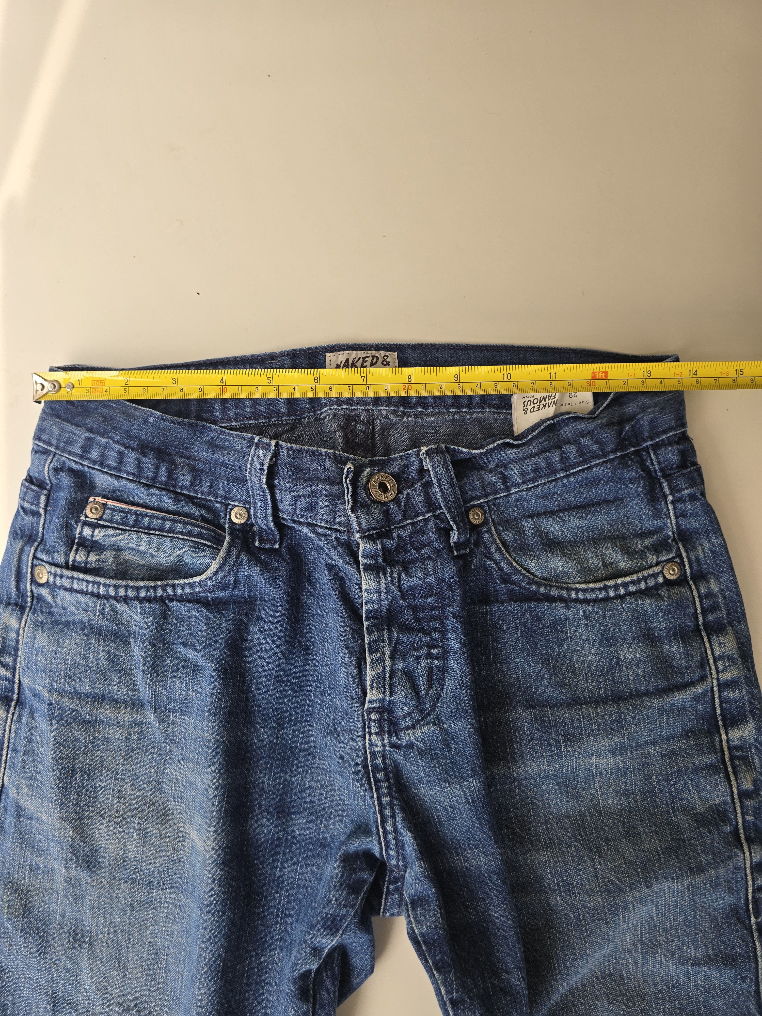 Naked & Famous Skinny Guy - Left Hand Twill Selvedge Jeans Size US 29 - 12 Thumbnail