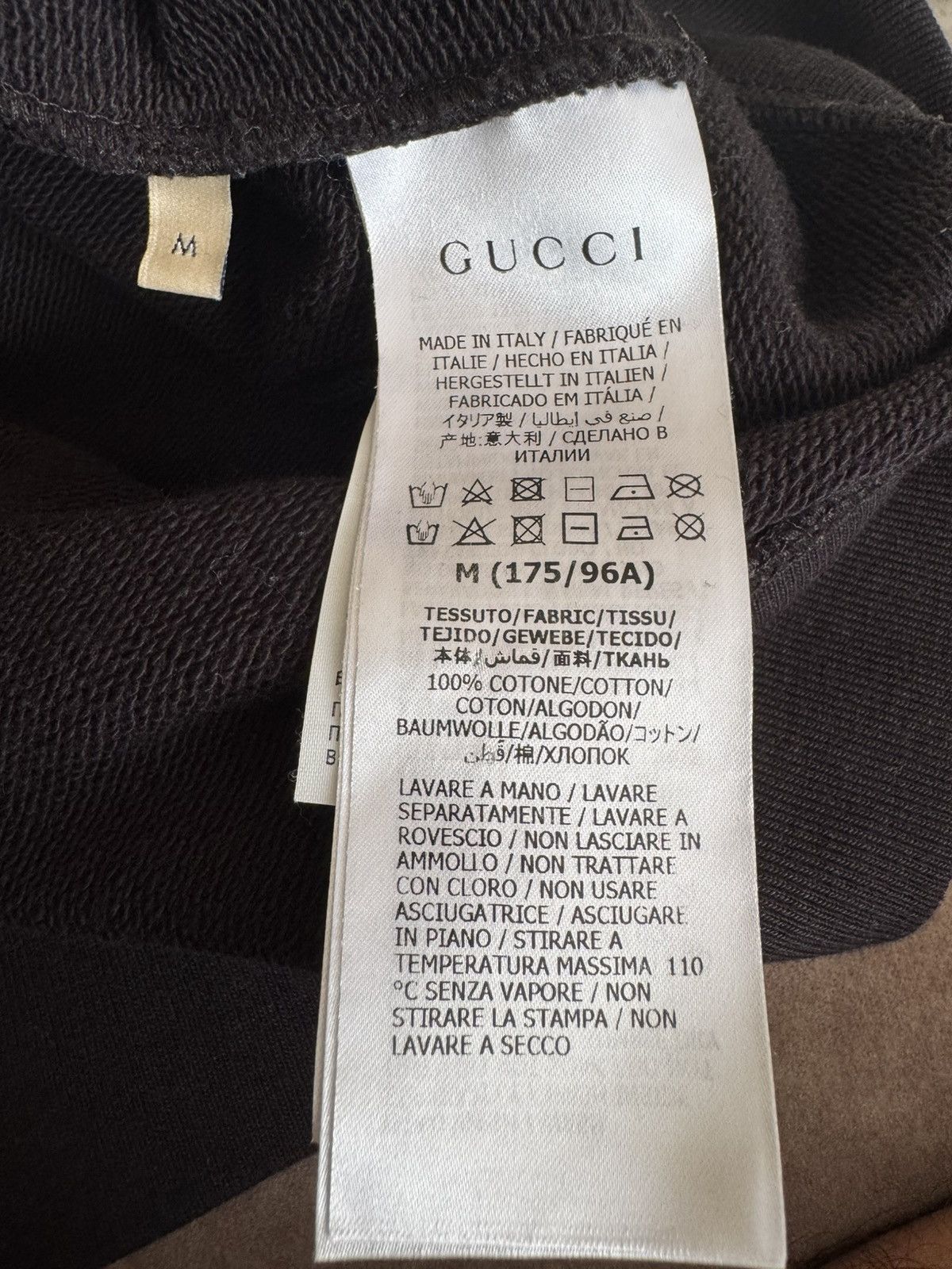 Gucci GUCCI hoodie STUDY REAL TAPE MEASUREMENTS IN PHOTOS CAREFULY Size US M / EU 48-50 / 2 - 15 Thumbnail
