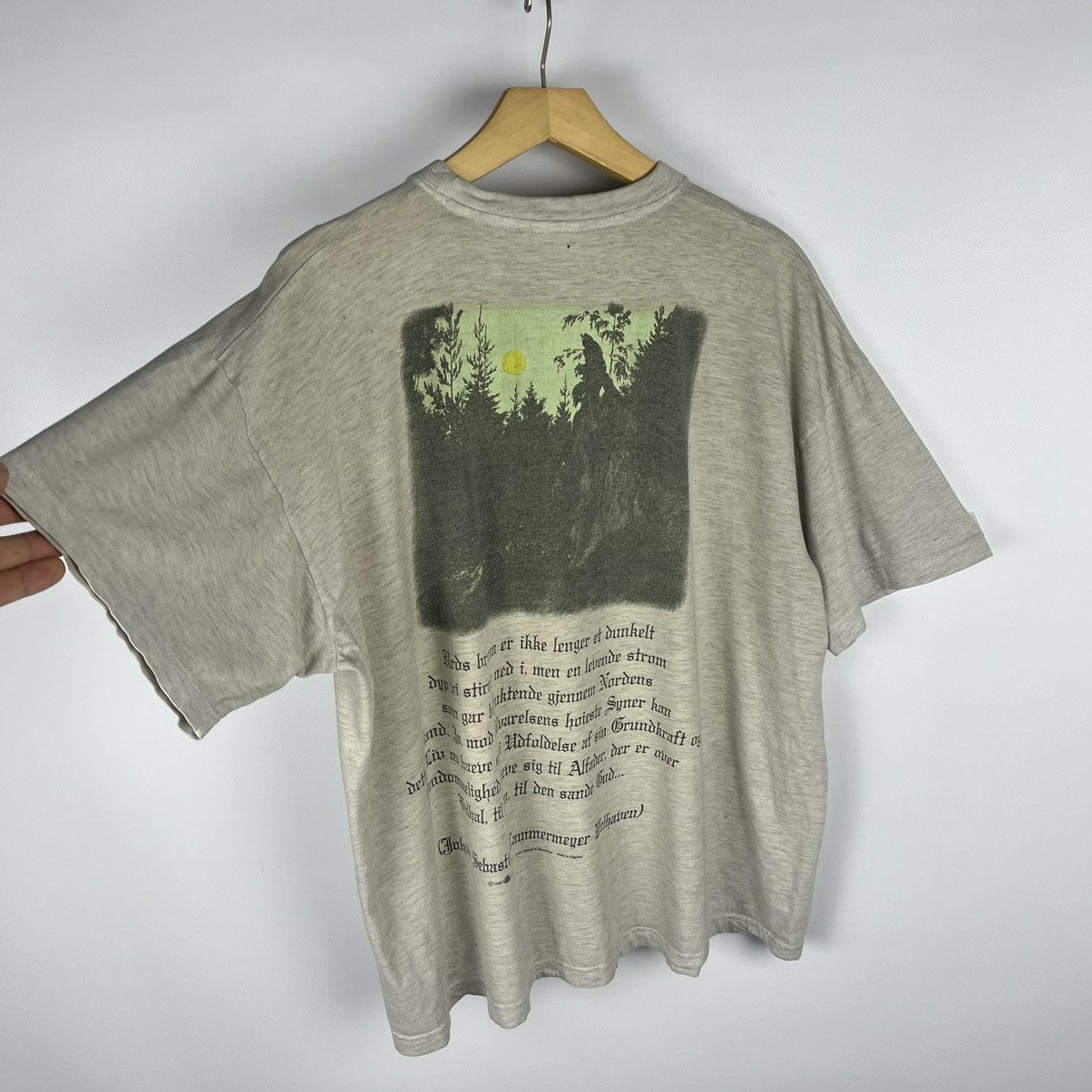 Band Tees Vintage Burzum Filosofem album rare rock band tee 1998 Size US M / EU 48-50 / 2 - 8 Thumbnail