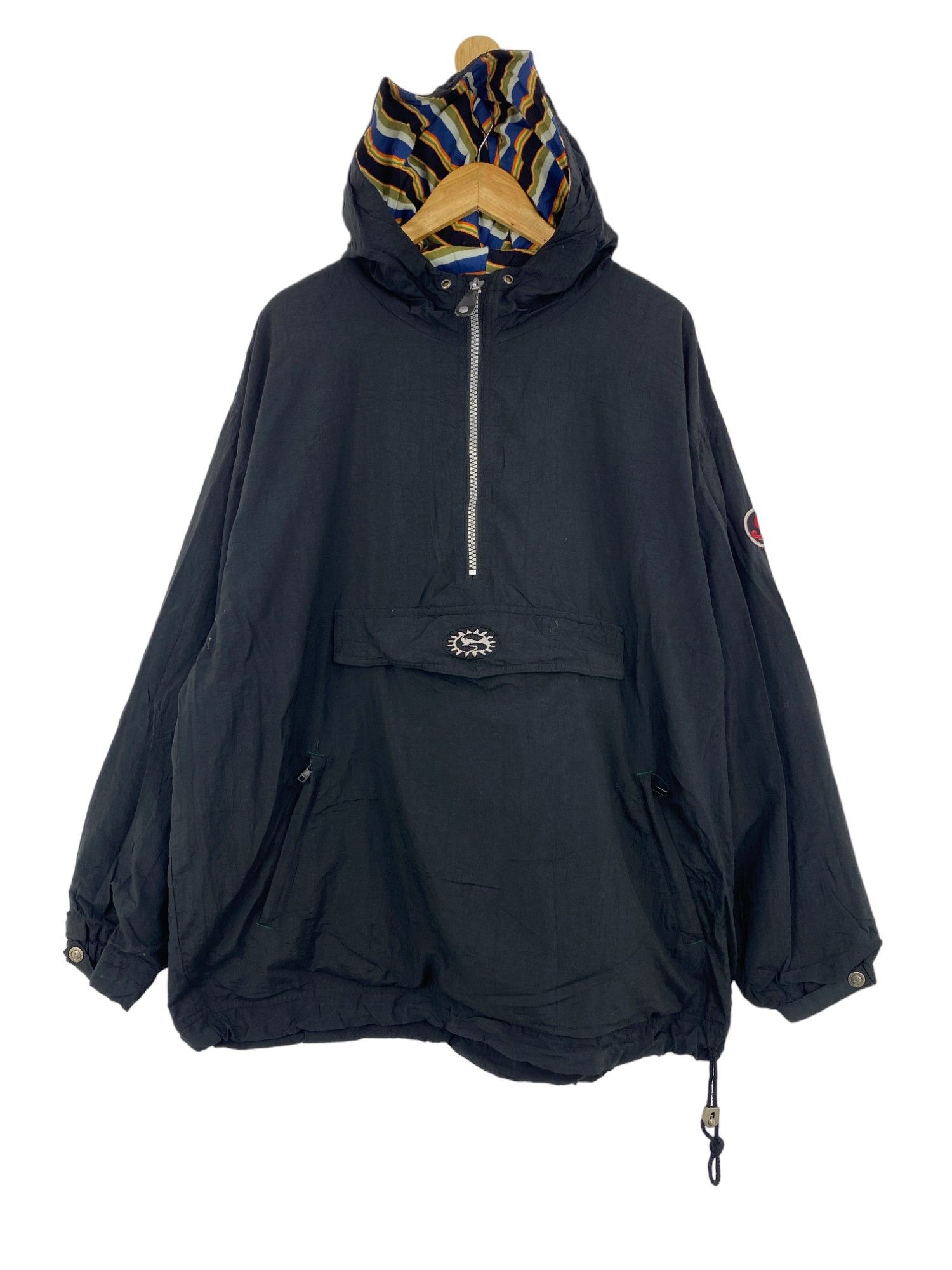 Gotcha Vintage Gotcha Anorak Half Zipper Light Jacket JA0095 Size US L / EU 52-54 / 3 - 1 Thumbnail