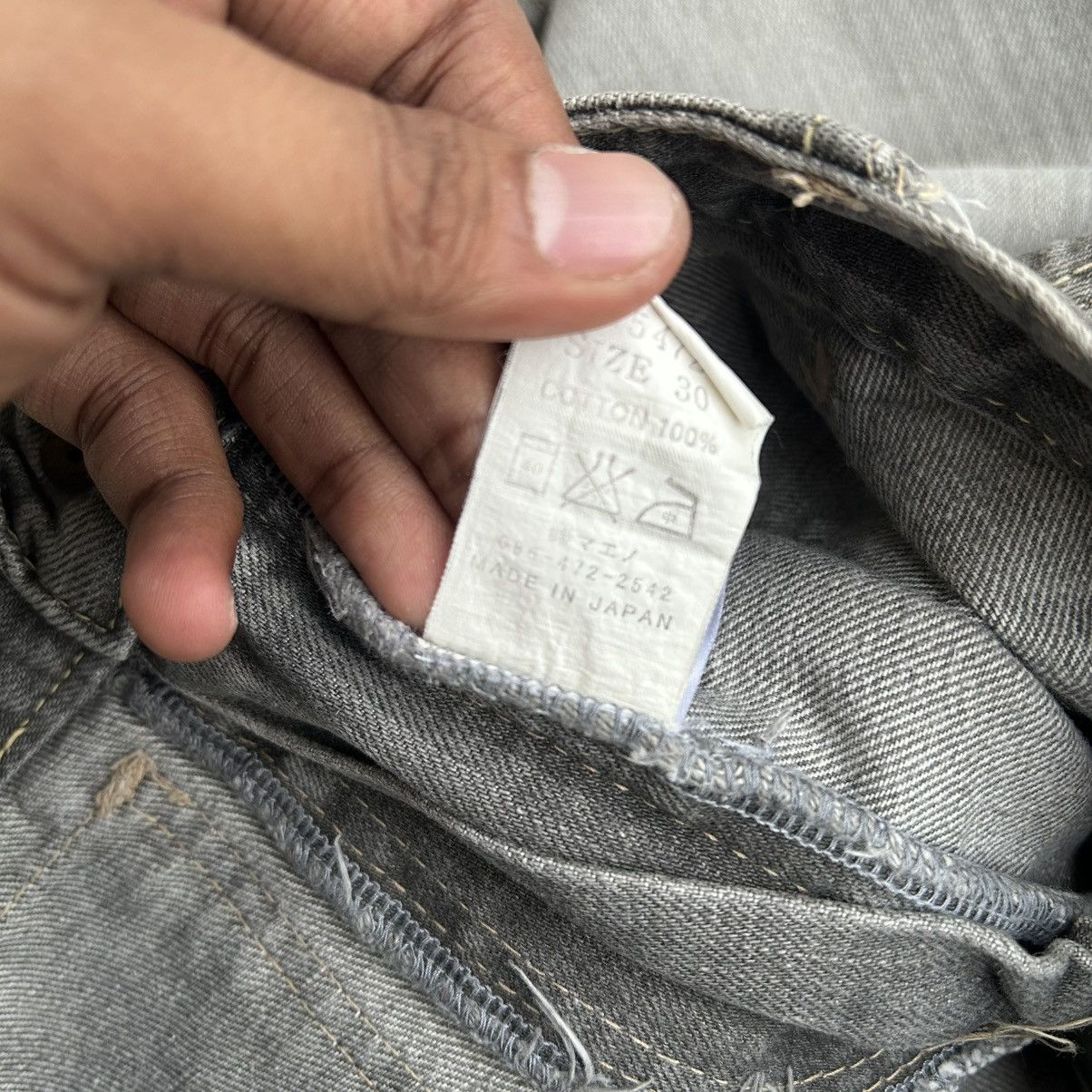 Japanese Brand Fatigu Eternal Bitcu Kurashiki Graywash Japan Size US 29 - 13 Thumbnail
