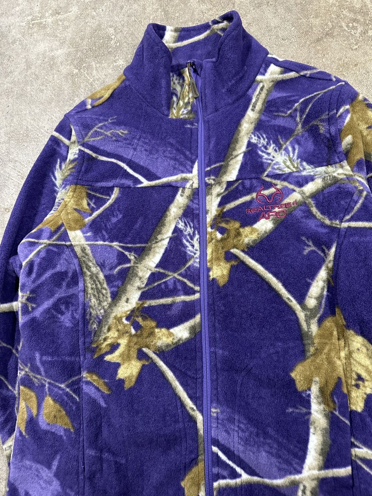 Realtree Crazy Y2K Realtree Camo Purple Fleece Jacket Size M / US 6-8 / IT 42-44 - 7 Thumbnail