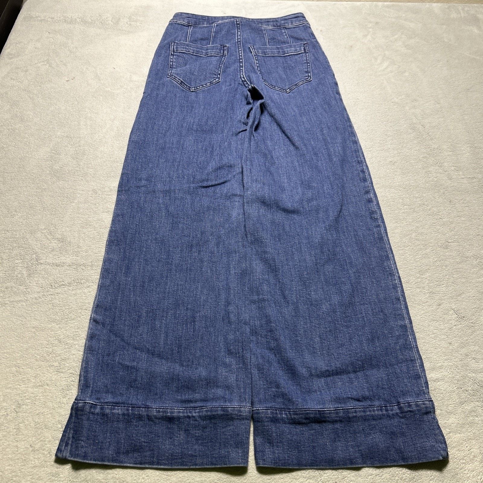 Anthropologie Pilcro Anthropologie Colette Beyond Baggy Jeans SZ 25 27x30 Size 27" / US 4 / IT 40 - 9 Thumbnail