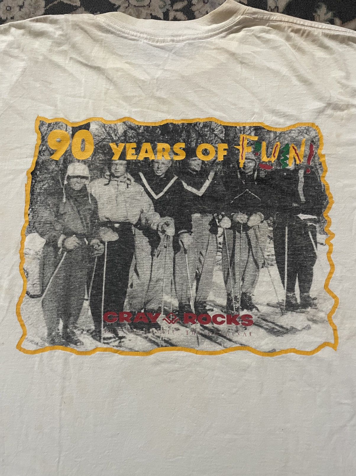 Vintage VINTAGE 1995 GRAY AND ROCK Size US XL / EU 56 / 4 - 3 Thumbnail