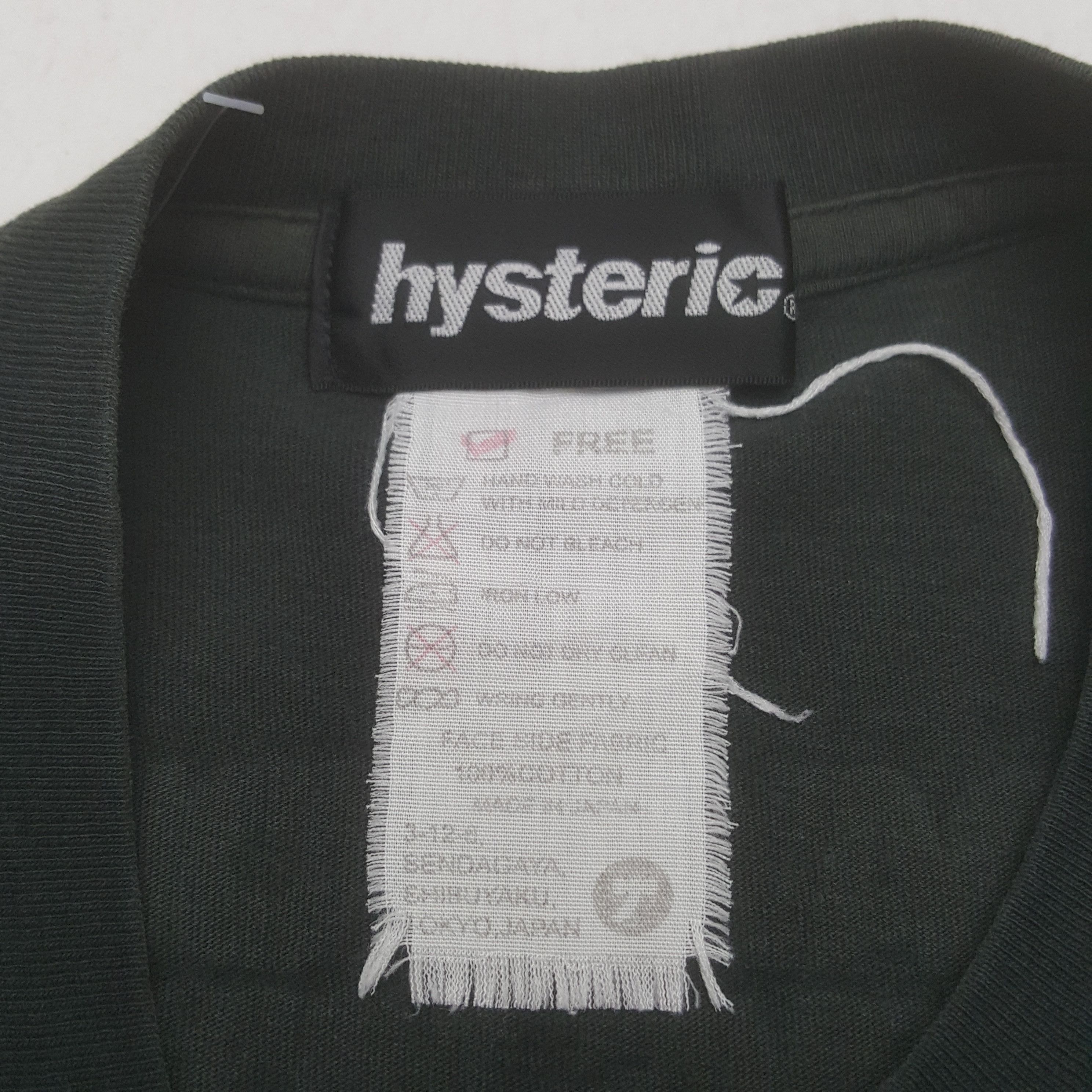 Hysteric Glamour × Japanese Brand × Vintage Vintage Hysteric Glamour Japanese Brand Racing Tshirt Size XS / US 0-2 / IT 36-38 - 6 Thumbnail