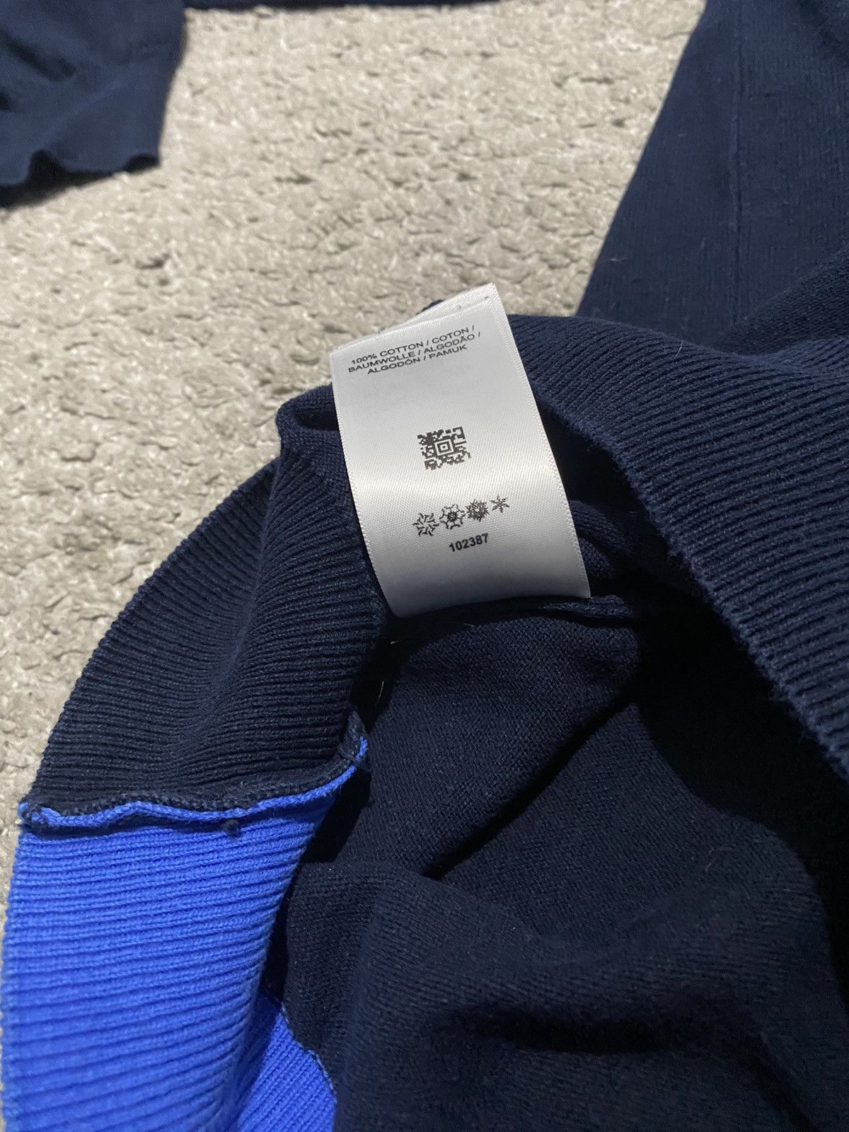 Fred Perry × Raf Simons RAF Simons x Fred Perry V-Neck Jumper 38 sweater pullover Size US M / EU 48-50 / 2 - 9 Thumbnail