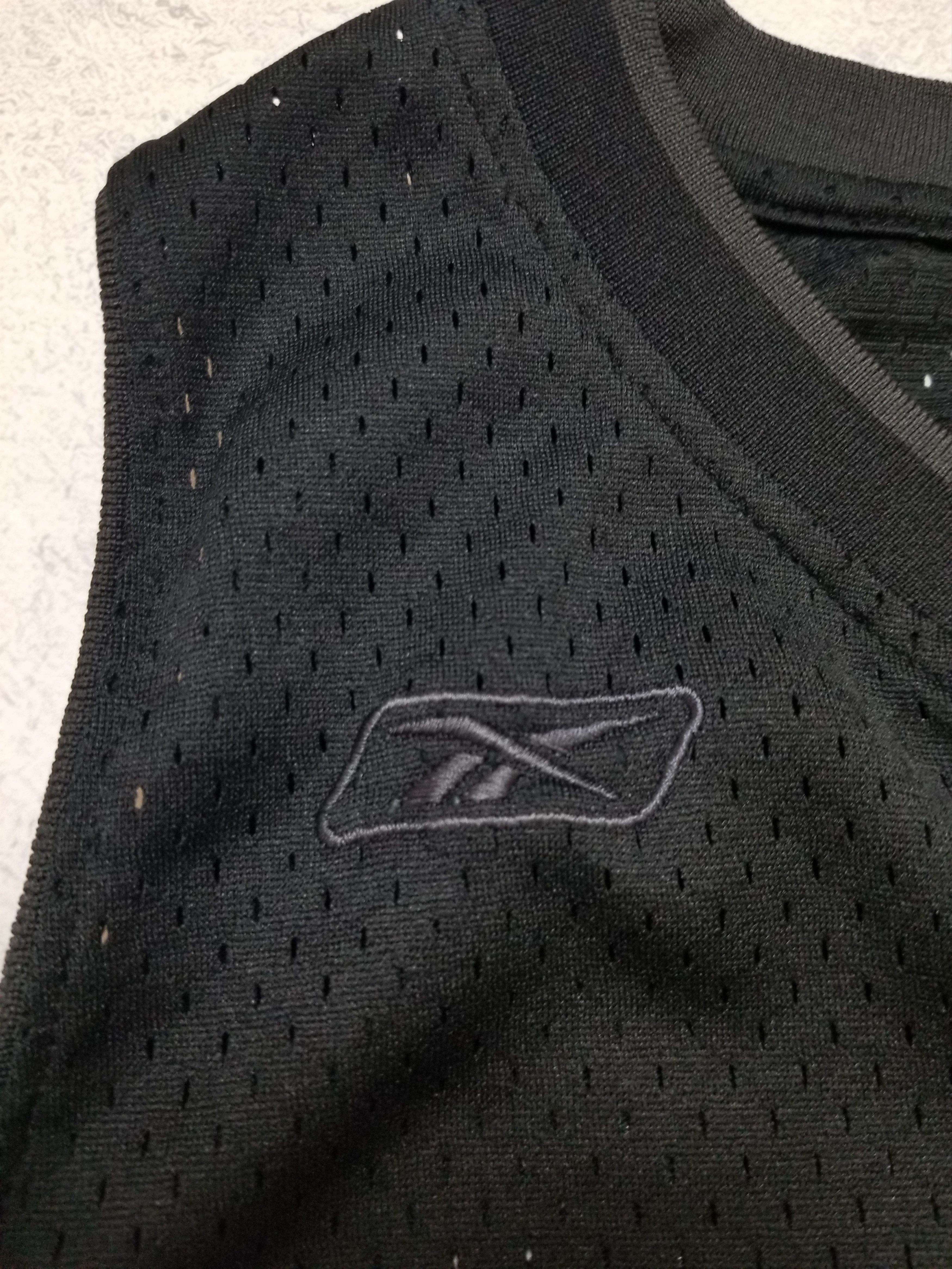 Reebok Reebok Miami Heat Shaquille O'Neal All Black NBA Sewn Jersey Size US XL / EU 56 / 4 - 5 Thumbnail