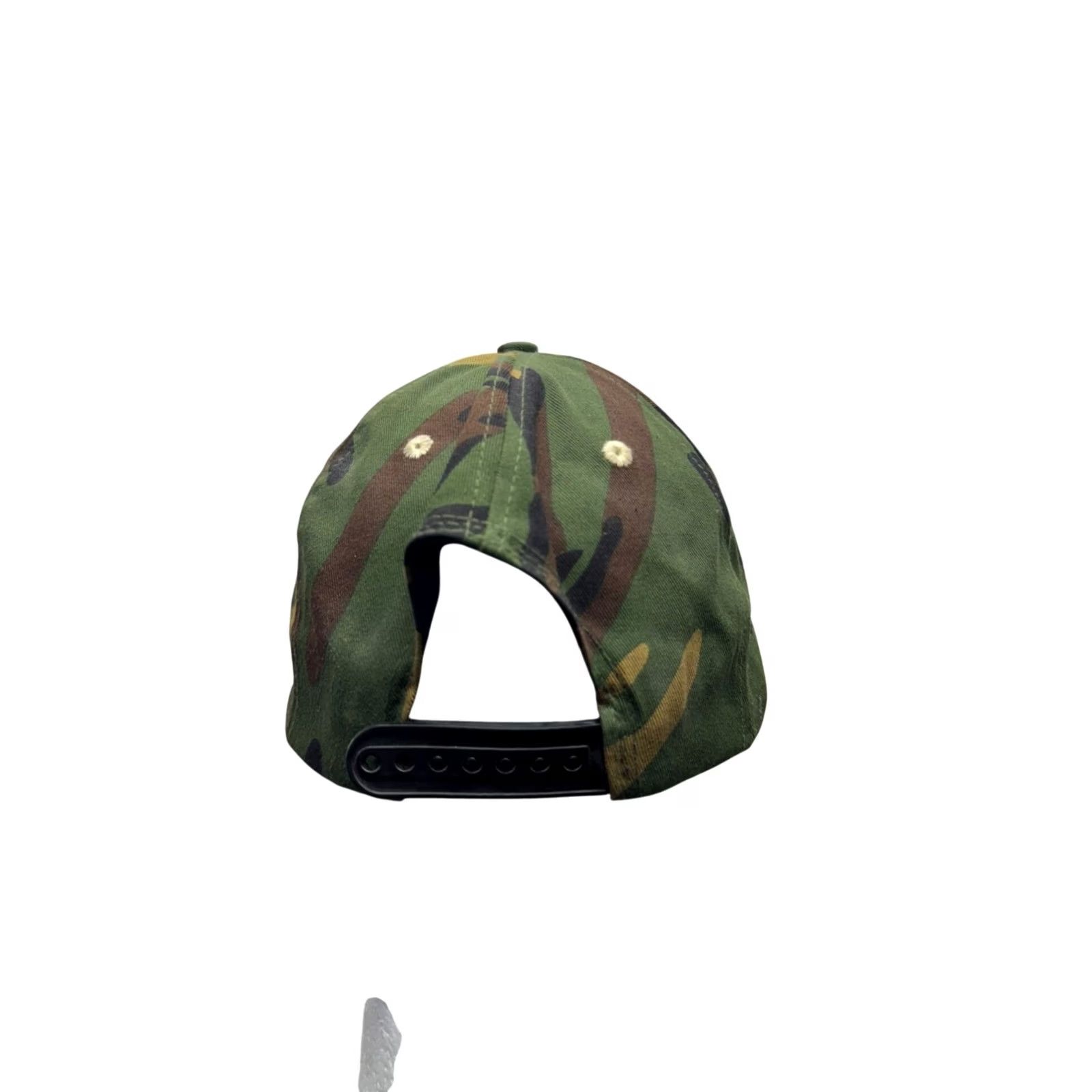 Honda VINTAGE Honda FourTrax Camouflage Snapback Hat One Size Cotton Adjustable Mens Size ONE SIZE - 2 Thumbnail