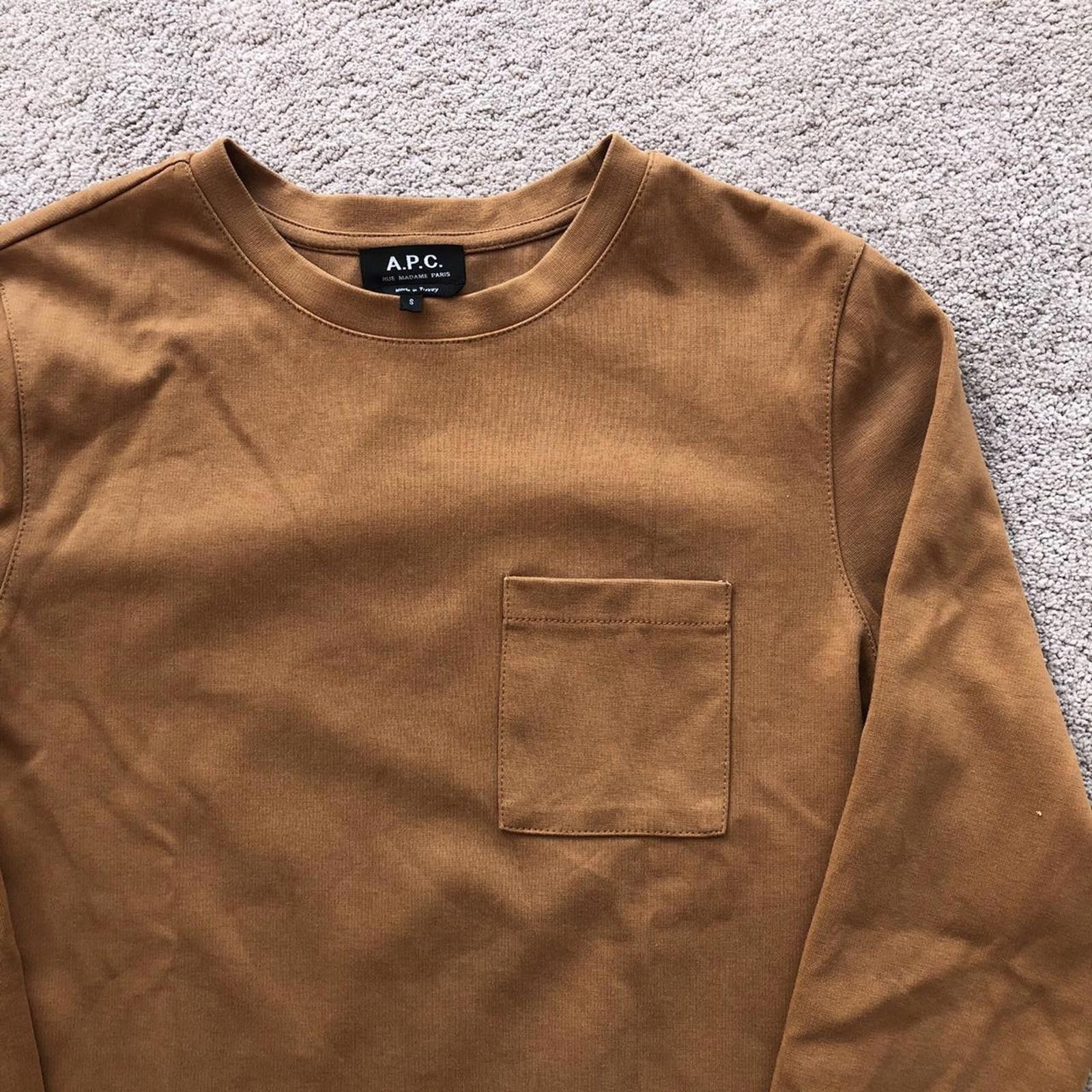 A.P.C. A.P.C Crewneck Sweatshirt Jumper Size US S / EU 44-46 / 1 - 2 Thumbnail