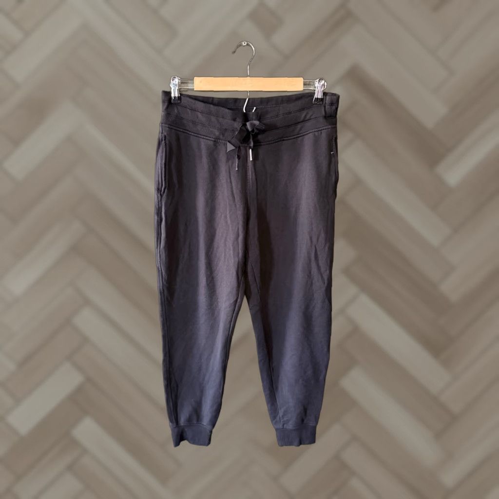 Athleta Athleta Womens Black Sweatpants Jogger Drawstring Pants M Regular Activewear Size 32" / US 10 / IT 46 - 1 Thumbnail