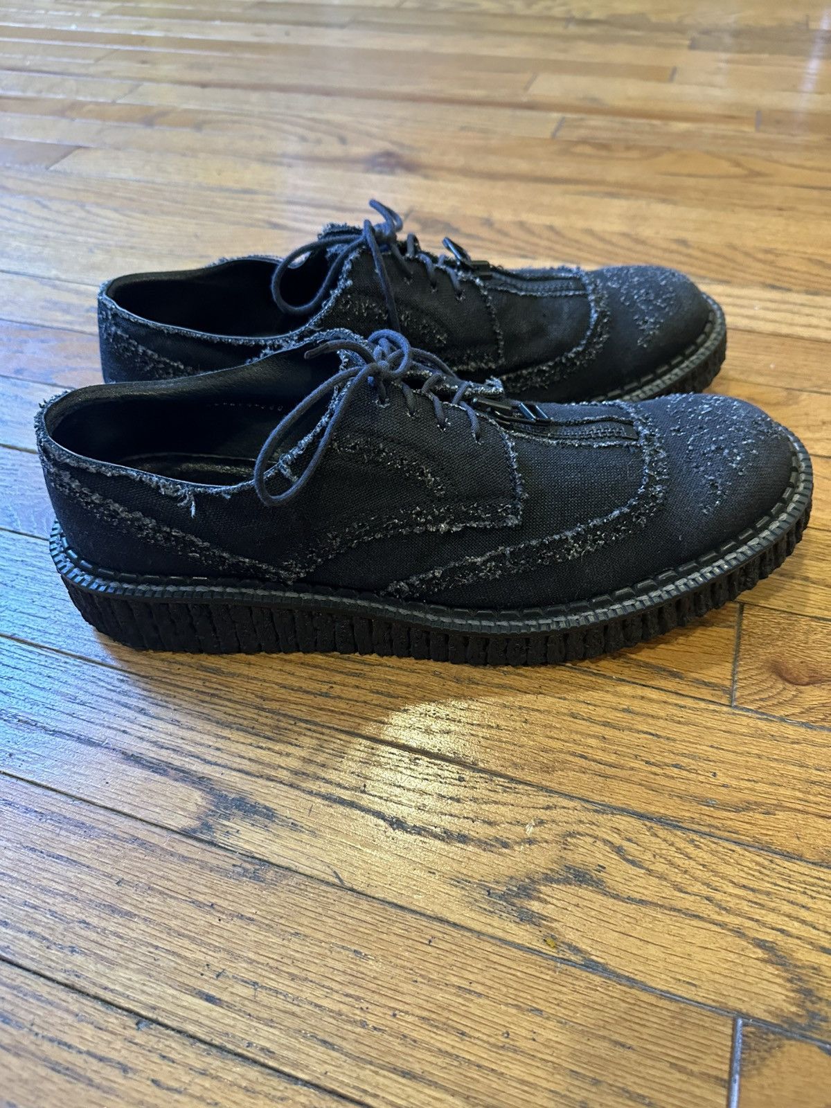 Yohji Yamamoto Yohji Yamamoto POUR HOMME Deck creeper shoes SS18 Size US 11 / EU 44 - 3 Thumbnail