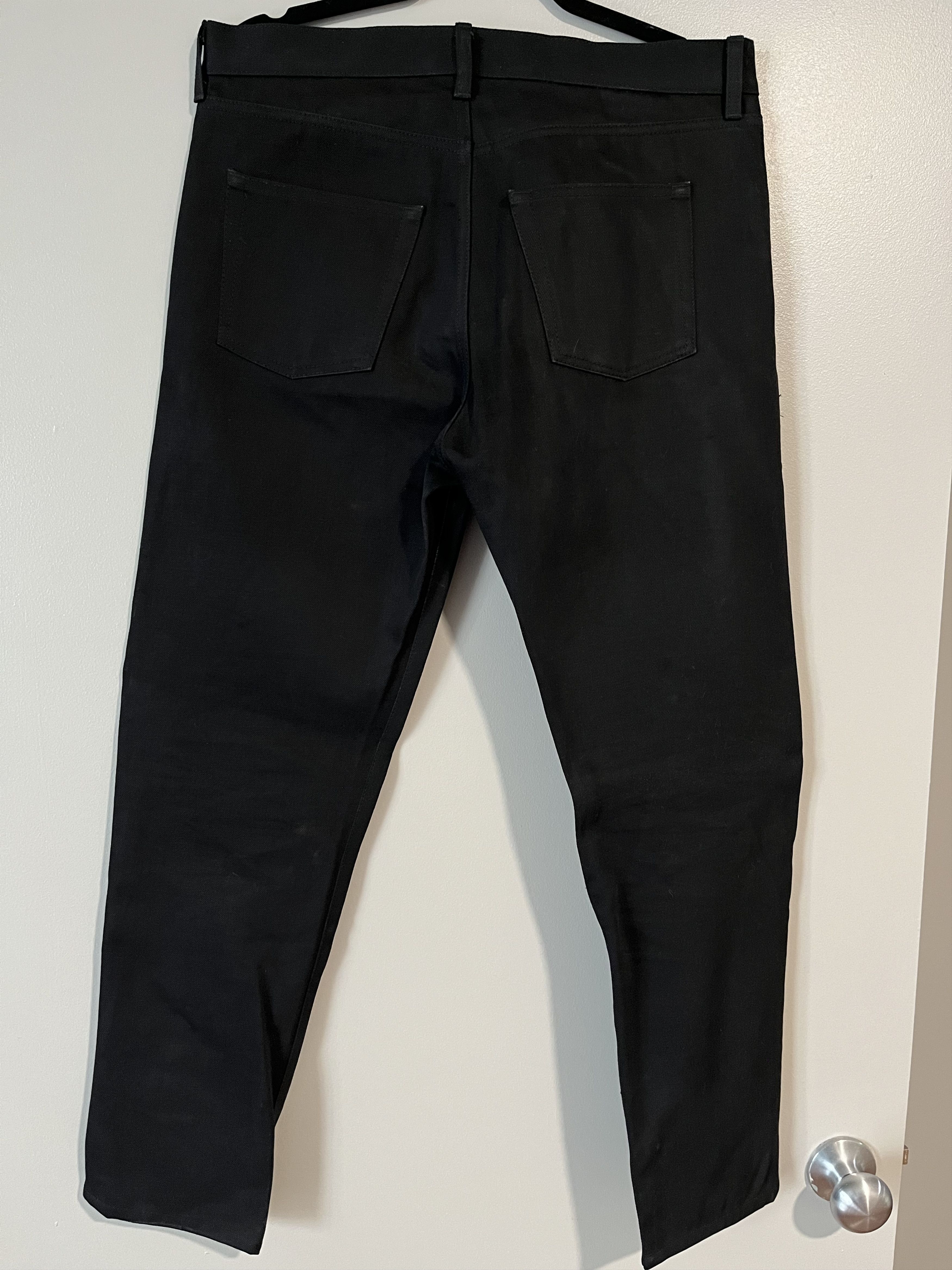 Saint Laurent Paris Saint Laurent Paris Black Denim Jeans (EU 3 Size US 30 / EU 46 - 3 Thumbnail