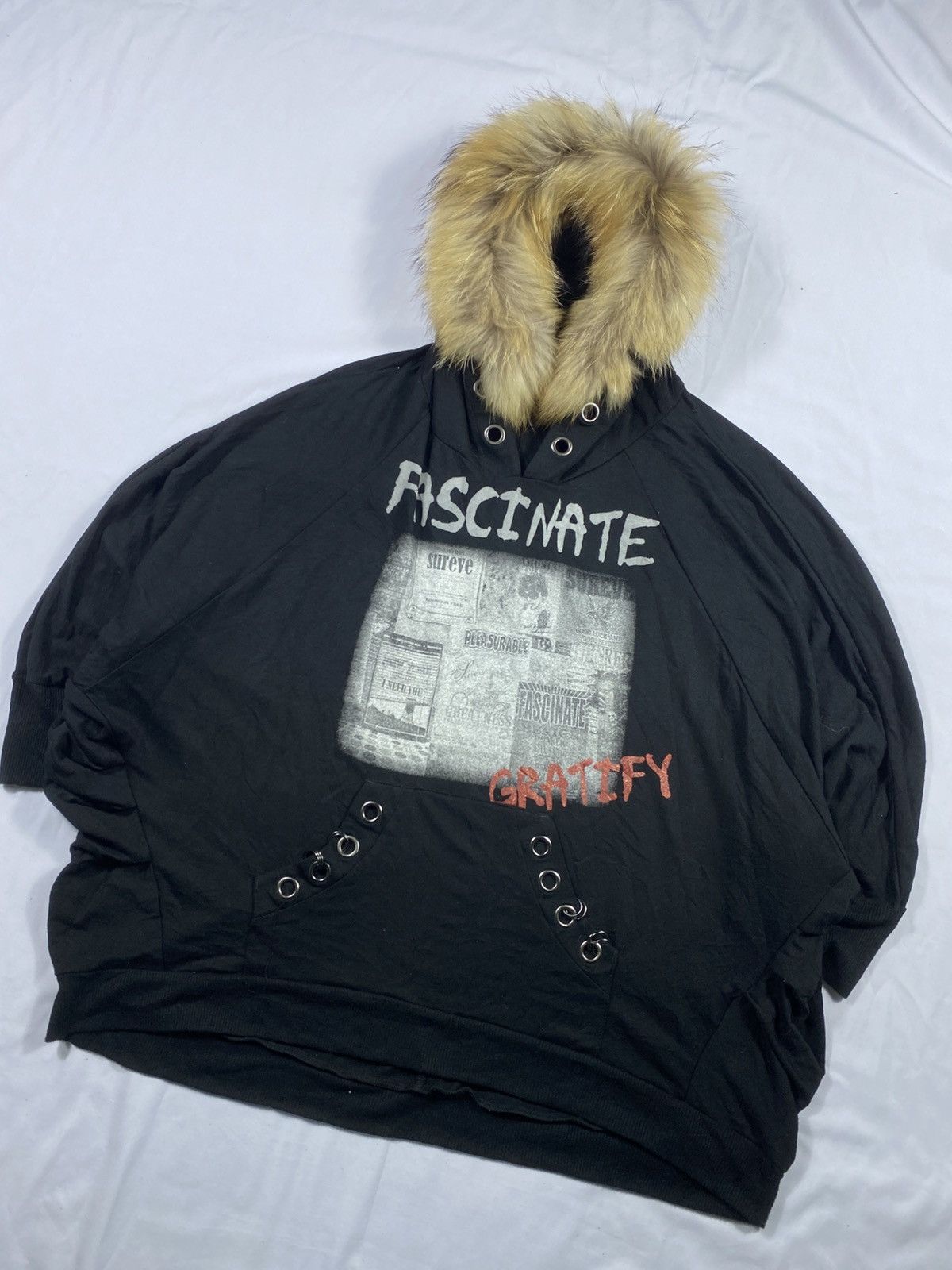 If Six Was Nine Crazy fur Sureve Punk Gothic Oversize Hoodie lgb style Size US M / EU 48-50 / 2 - 3 Thumbnail