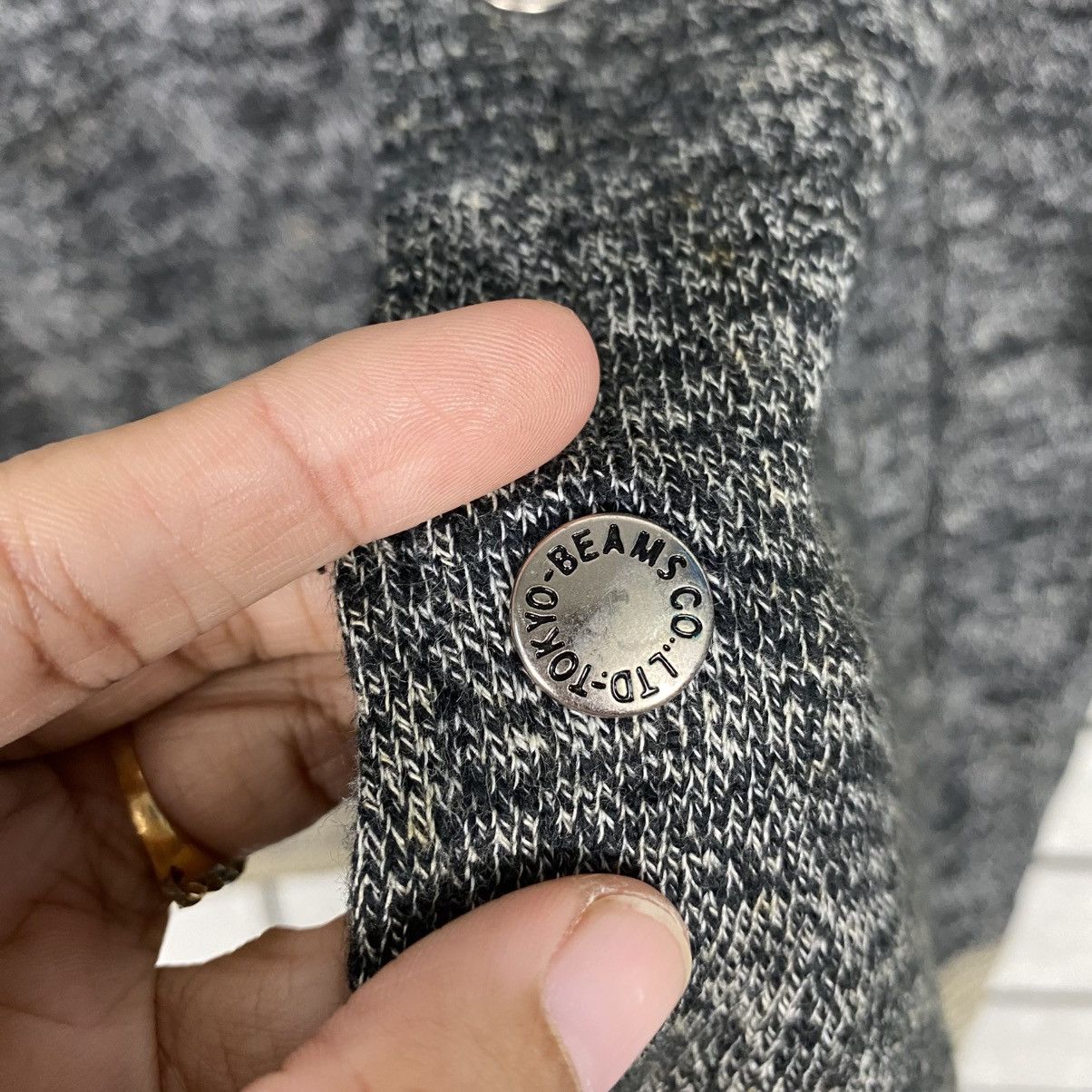 Beams Japan 📌Vintage Shawl Collar Button Jacket Beams Issey Miyake Size US M / EU 48-50 / 2 - 17 Thumbnail
