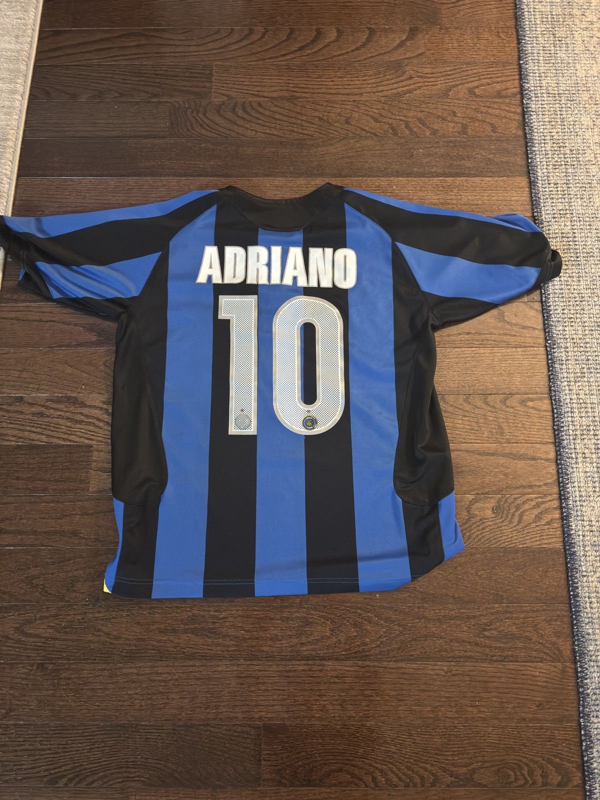 Other Nike inter Milan Adriano #10 home football jersey Size US L / EU 52-54 / 3 - 2 Thumbnail