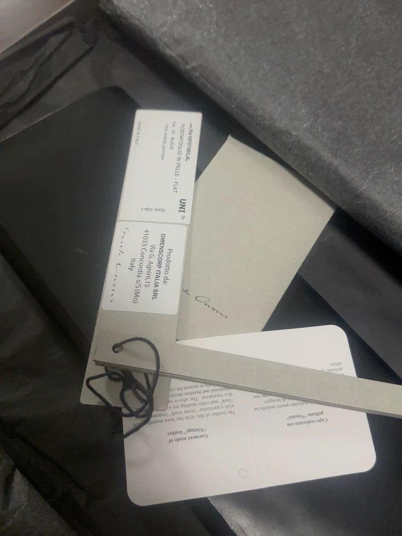 Rick Owens Rick Owens Cowhide clutch handbag- Size ONE SIZE - 8 Thumbnail