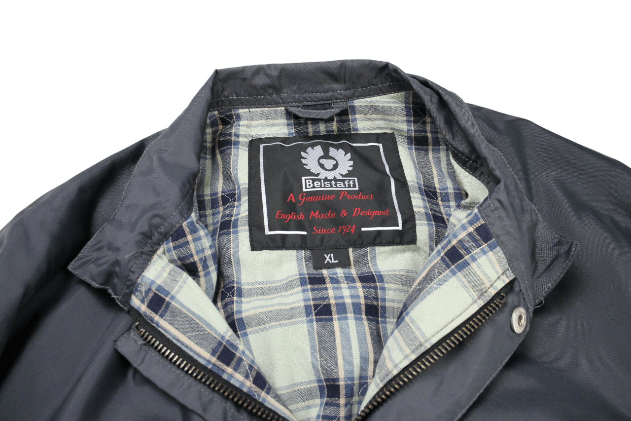 Belstaff BELSTAFF Jacket Men's XL Full Zip Band Neck Belted Pockets Size US XL / EU 56 / 4 - 6 Thumbnail