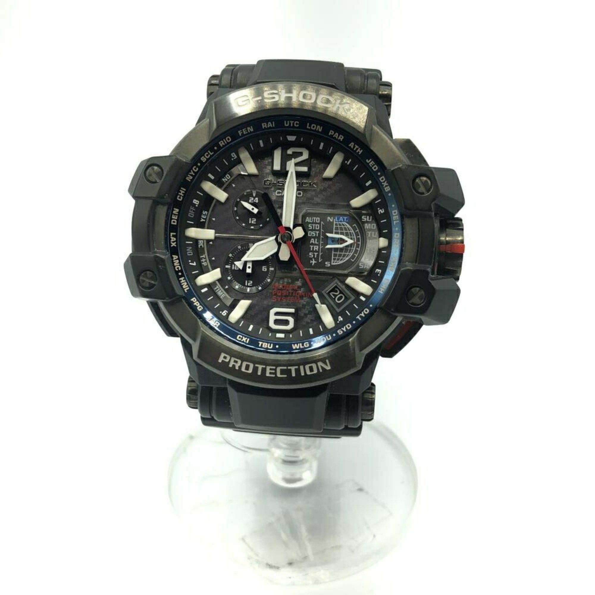 image of Casio G-Shock Watch Gpw-1000-1Ajf Gps Hybrid Radio Solar G-Shock Black, Women's