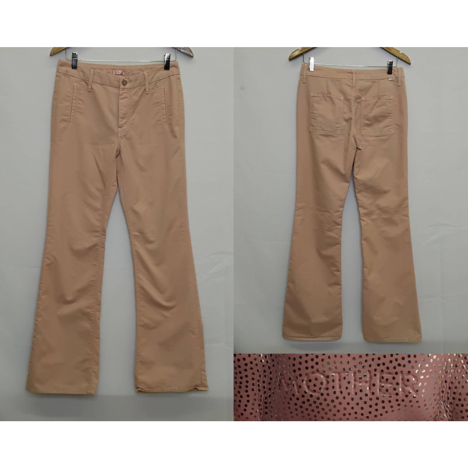 MOTHER Mother The Drama Ankle Pants Women's 27"x 33" Pink Low Waist Size 27" / US 4 / IT 40 - 1 Thumbnail