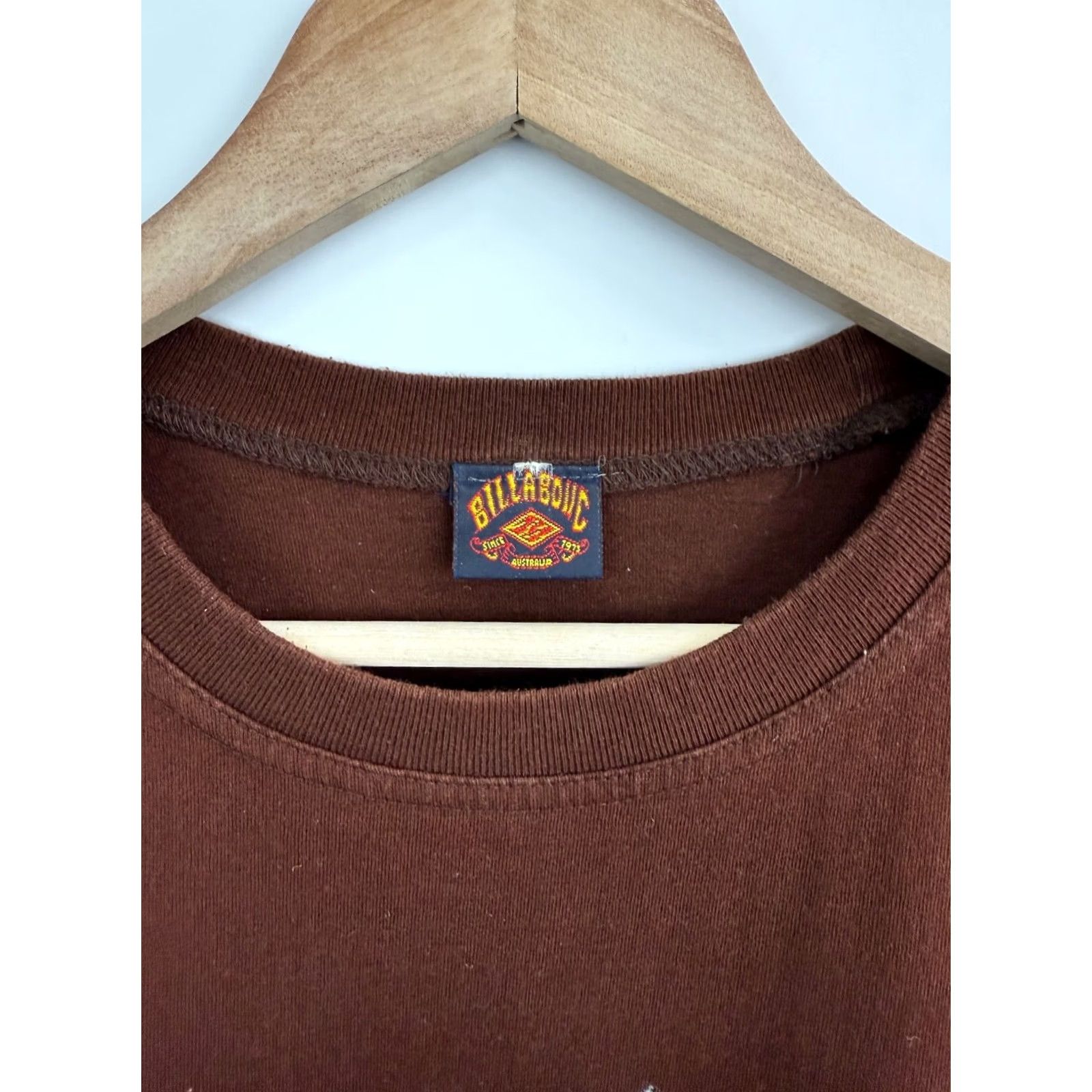 Billabong VINTAGE Billabong Australia Surfboards T-Shirt 80s Brown M Mens Short Sleeve Brown 80s Vintage Surfboards Shirt Mens Size US M / EU 48-50 / 2 - 5 Thumbnail