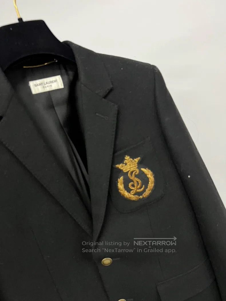 Saint Laurent Paris Saint Laurent Paris blazer Size S / US 4 / IT 40 - 3 Thumbnail