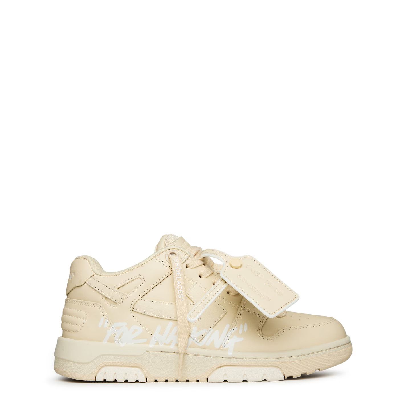 o1g2r1mq1224 Trainers in Beige & White