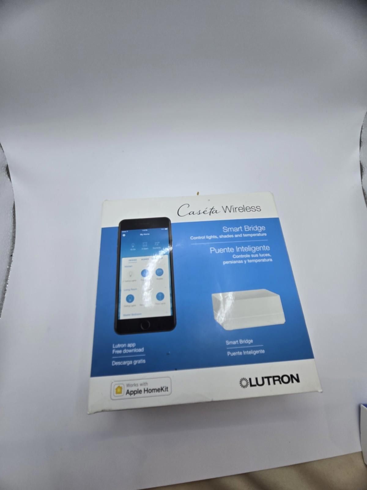 Other Lutron Caseta Smart Bridge Hub L-BDG2-WH - Open Box Size ONE SIZE - 4 Thumbnail