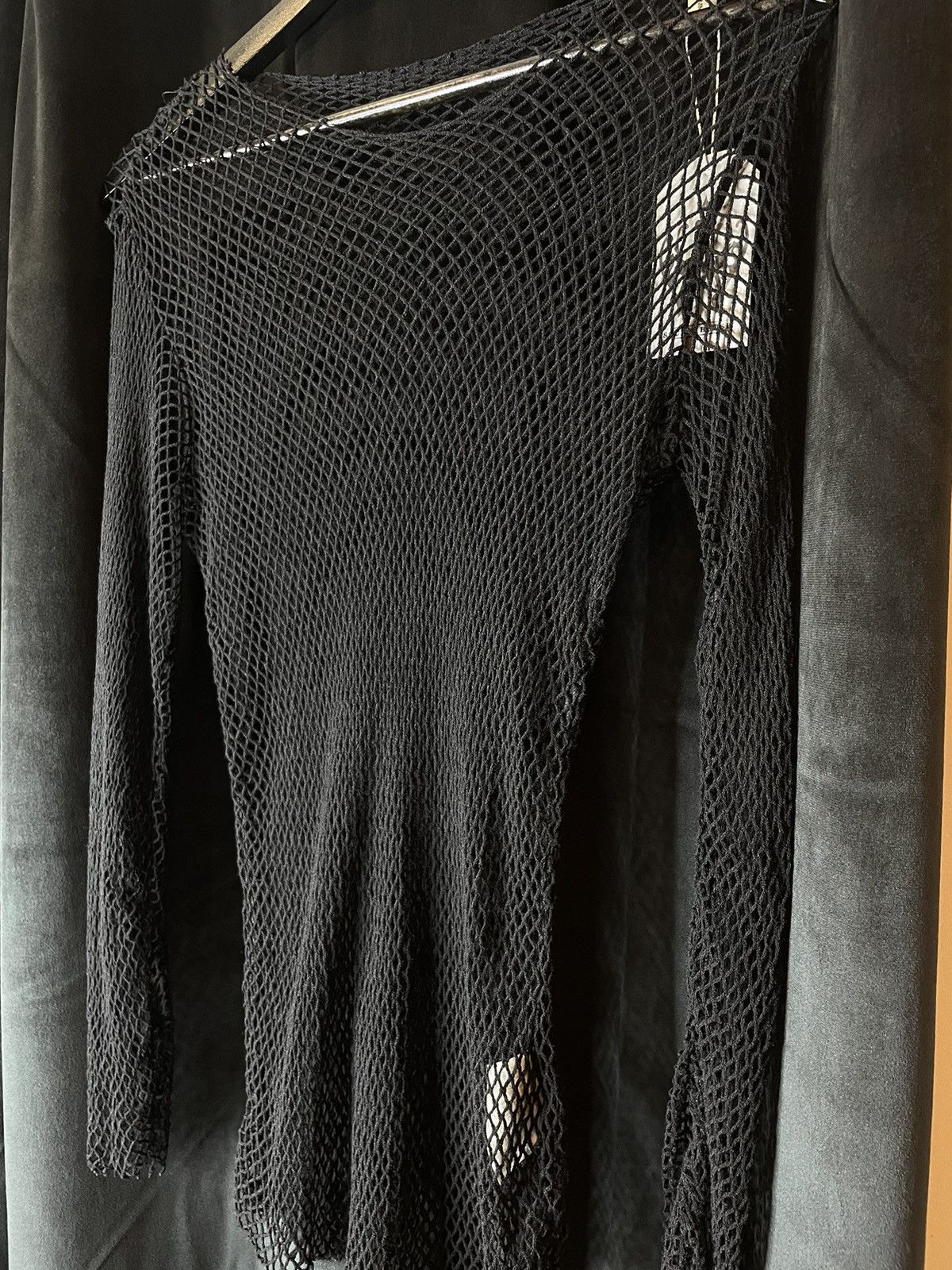 Comme des Garcons Homme AW1991 Fishnet Sweater Size US S / EU 44-46 / 1 - 2 Thumbnail