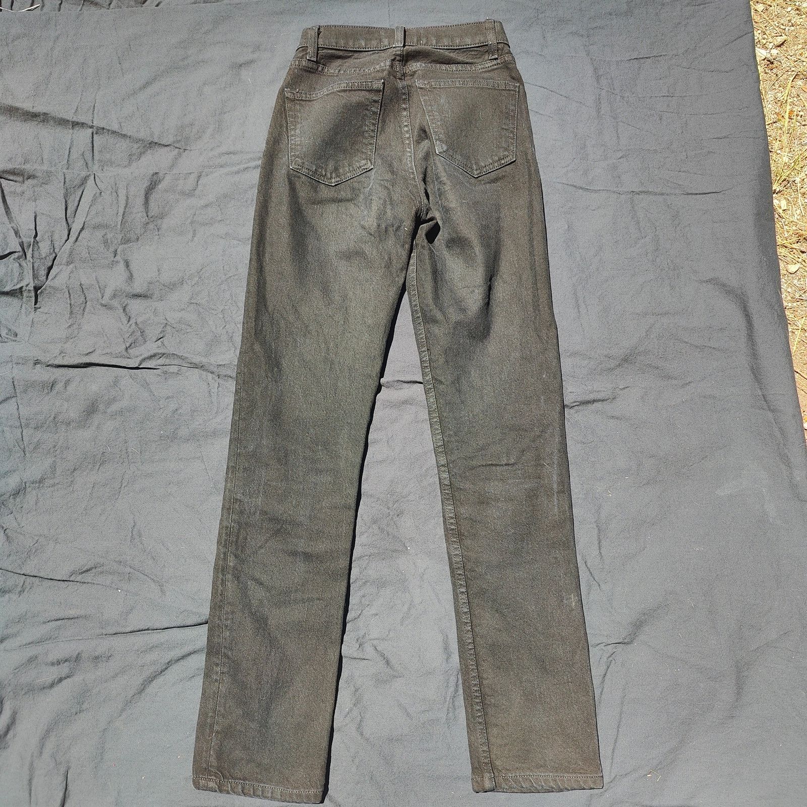 Reformation Reformation Liza High Rise Straight Jeans Womens 23 Black Size 23" - 5 Thumbnail