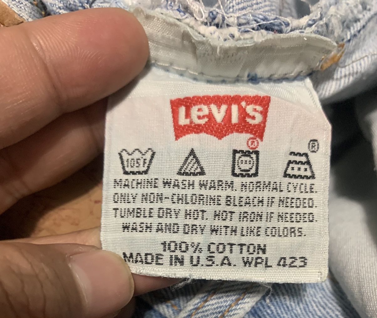Levi's Vintage Levis 501 Straight Patchwork Jeans Size US 34 / EU 50 - 15 Thumbnail