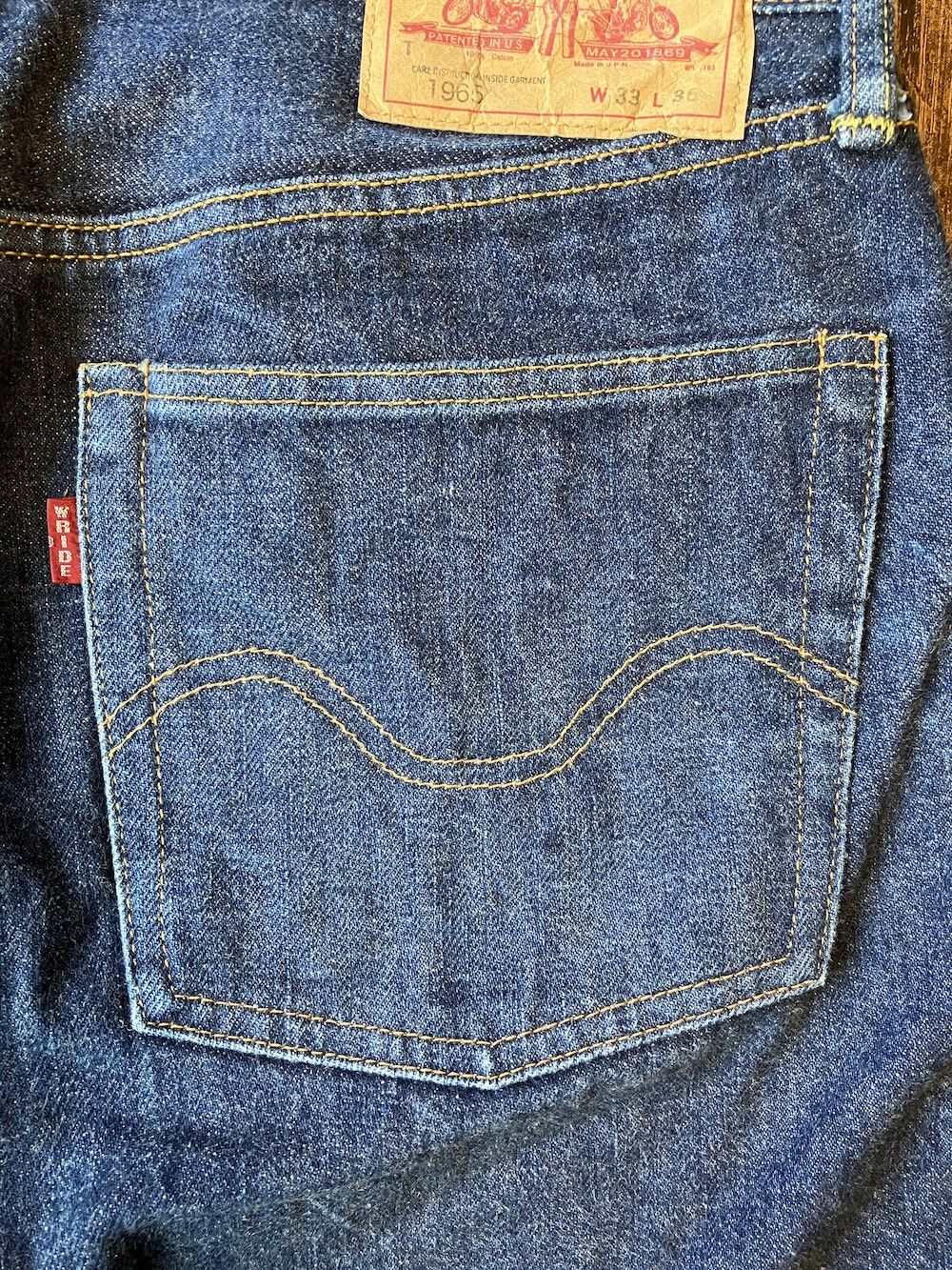 Japanese Brand WESTRIDE 1965ET W31 x L33 Japanese Selvedge Denim Size US 31 - 11 Thumbnail