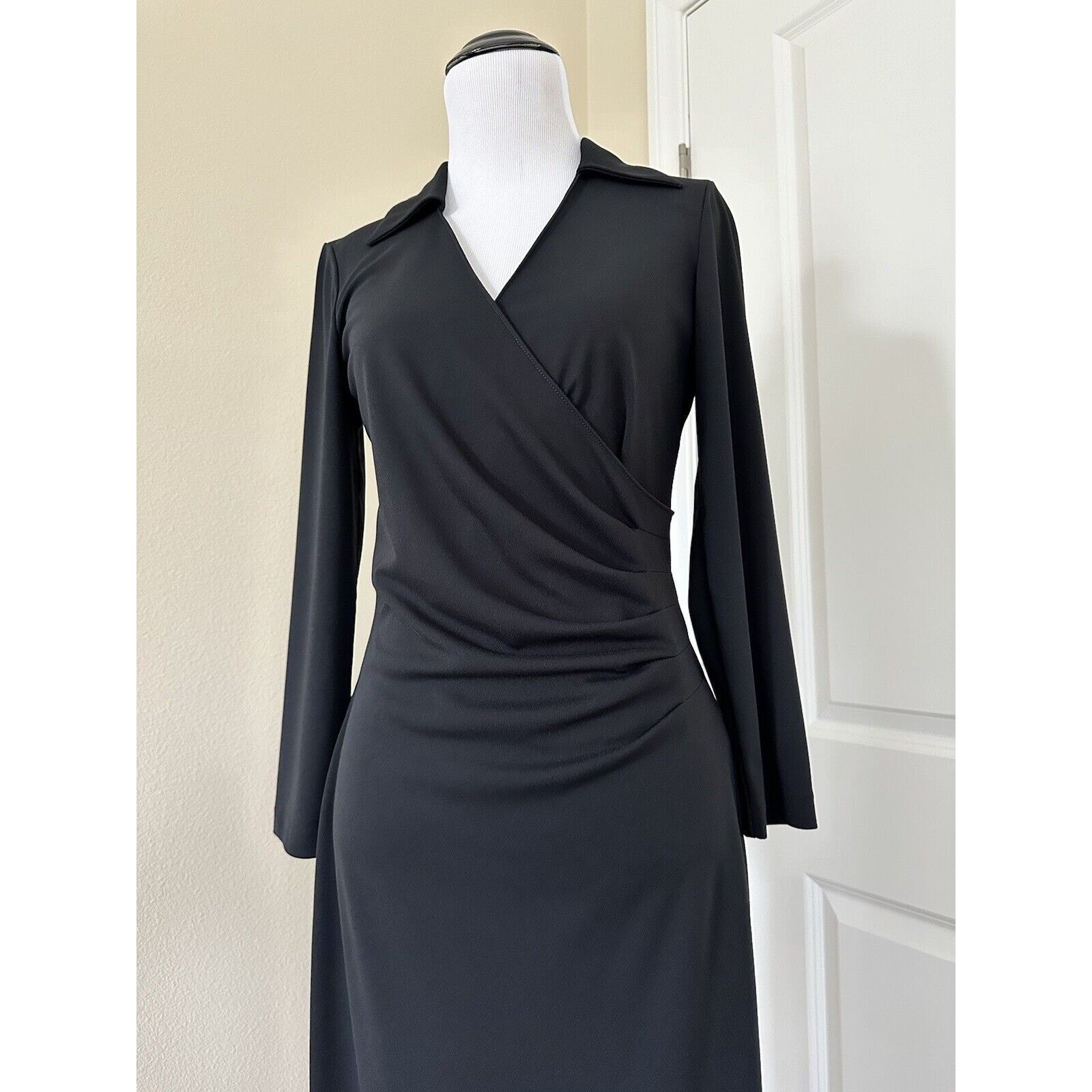 Nicole Miller Nicole Miller Black Cocktail/ Business Dress Size S Size S / US 4 / IT 40 - 2 Thumbnail