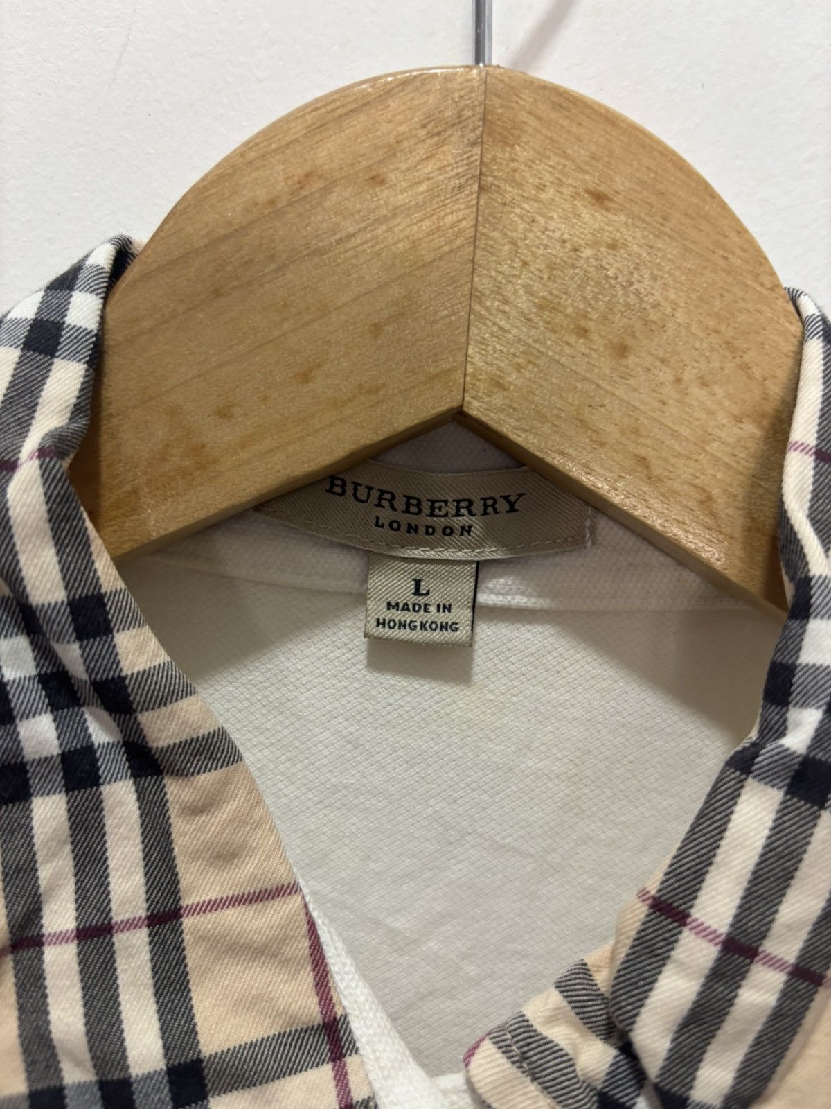 Burberry Burberry Polo Shirt Size L / US 10 / IT 46 - 3 Thumbnail