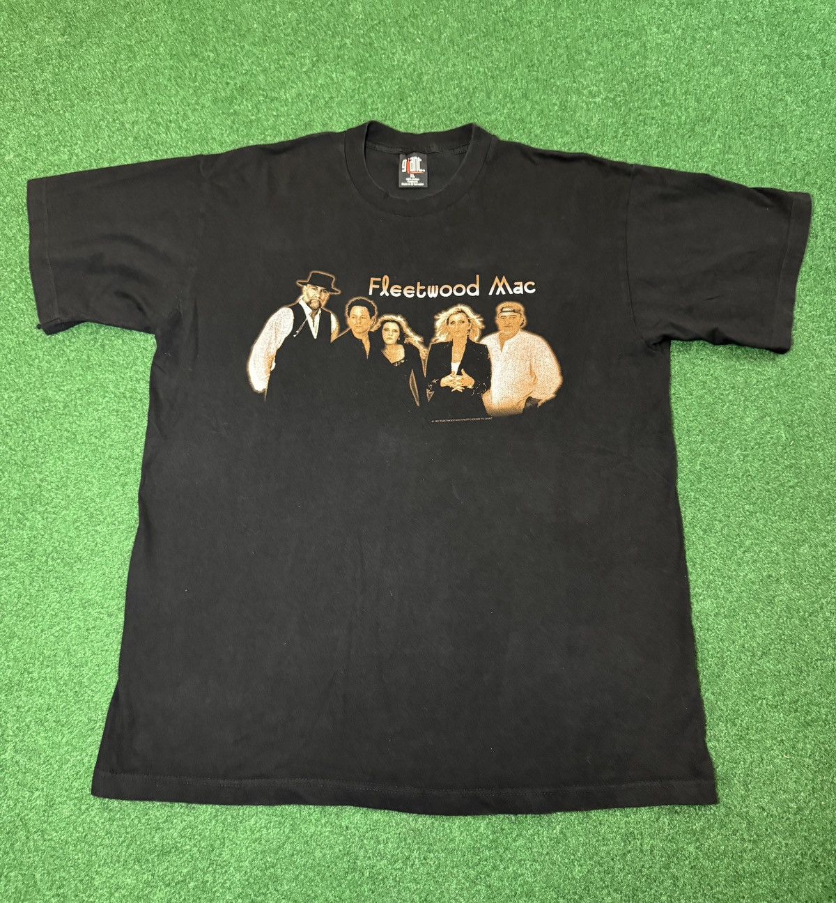 Vintage 90s Fleetwood Mac Concert Giant RARE Band T Shirt