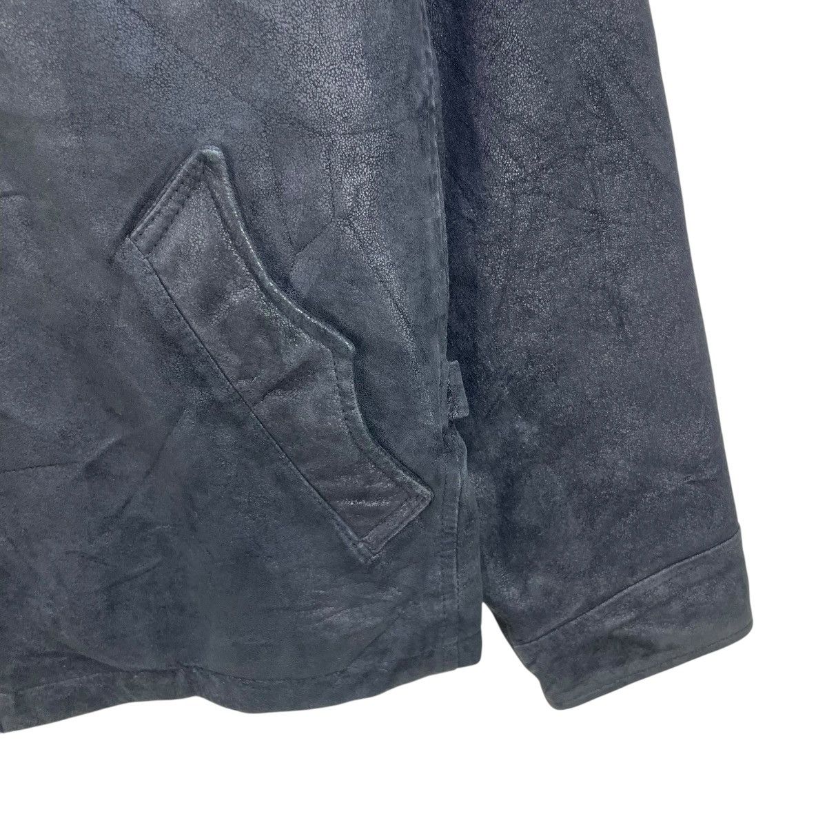 Japanese Brand 💥Vintage Junmen Leather Jacket Size US M / EU 48-50 / 2 - 8 Thumbnail