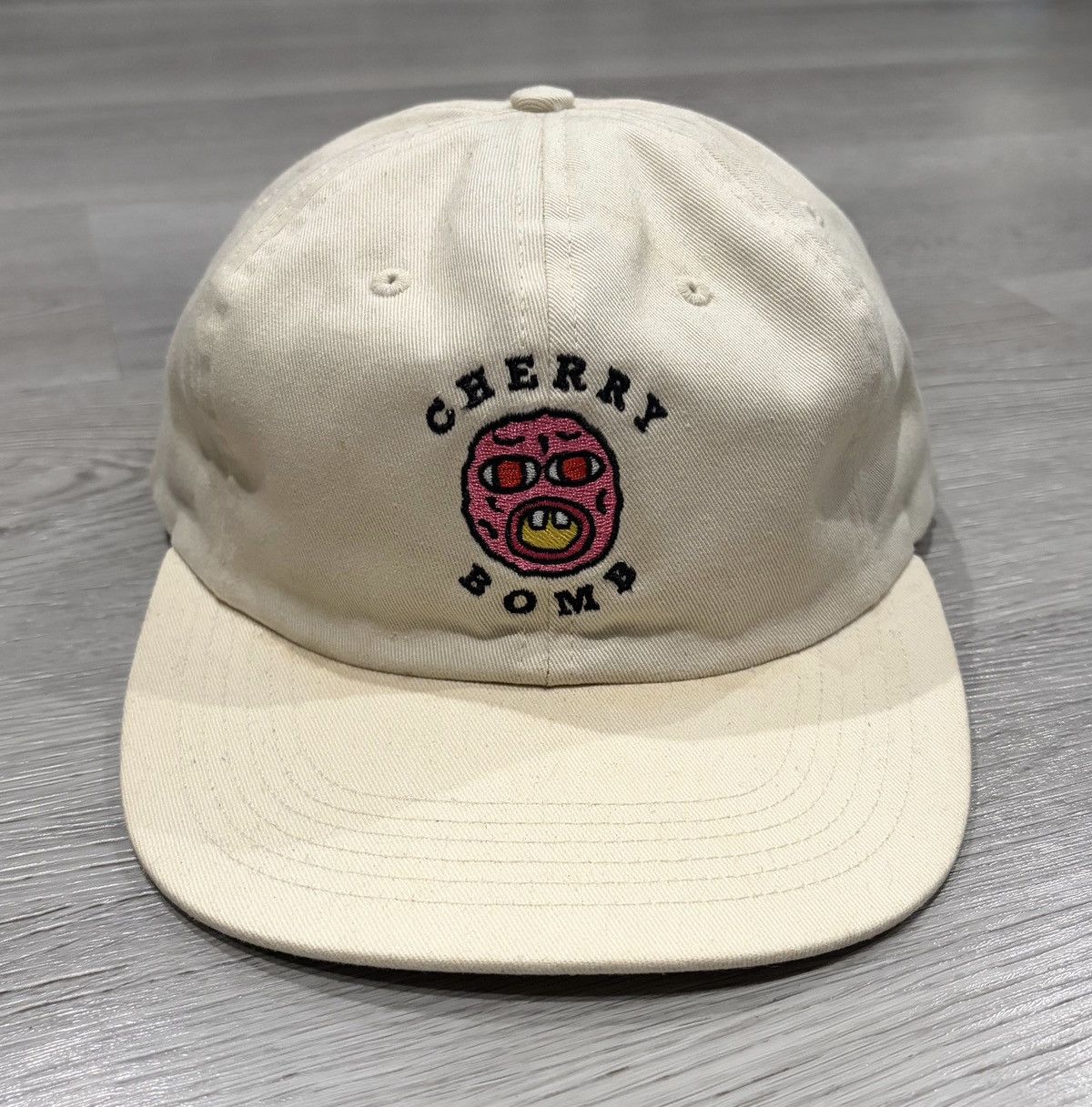 Golf Wang Golf Wang Cherry Bomb Hat Cream 2015 golf le fleur Size ONE SIZE - 1 Thumbnail
