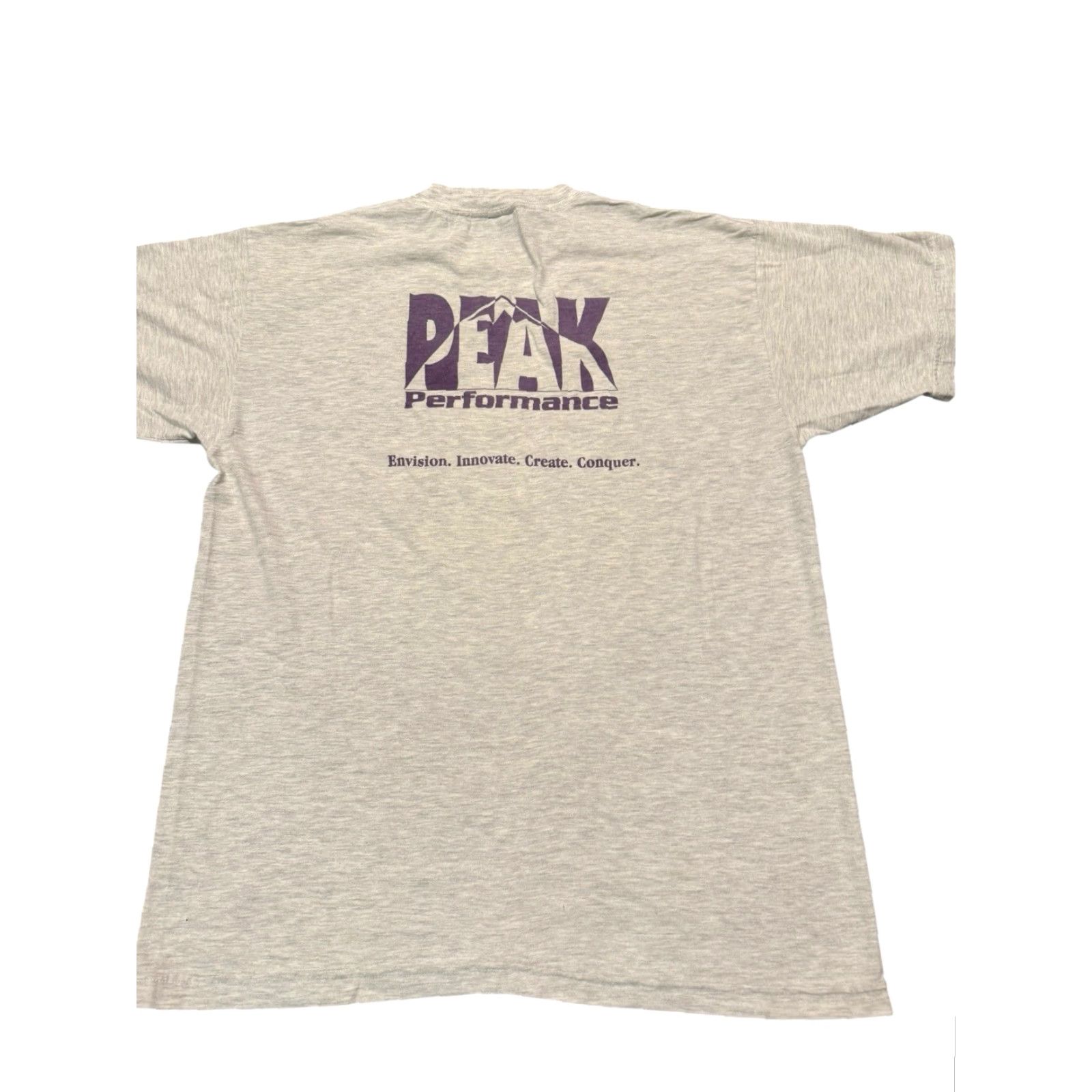 Champion Vtg 90s Boston University College of Engineering PEAK Performance DS T-Shirt XL Size US XL / EU 56 / 4 - 7 Thumbnail