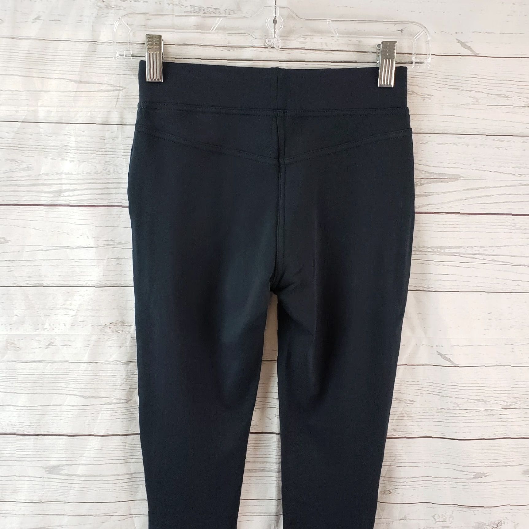 Vintage Matilda Jane Womens Leggings XS Black Mid Rise Cotton Blend Leggings Womens XS Black Matilda Jane Size 26" / US 2 / IT 38 - 4 Thumbnail