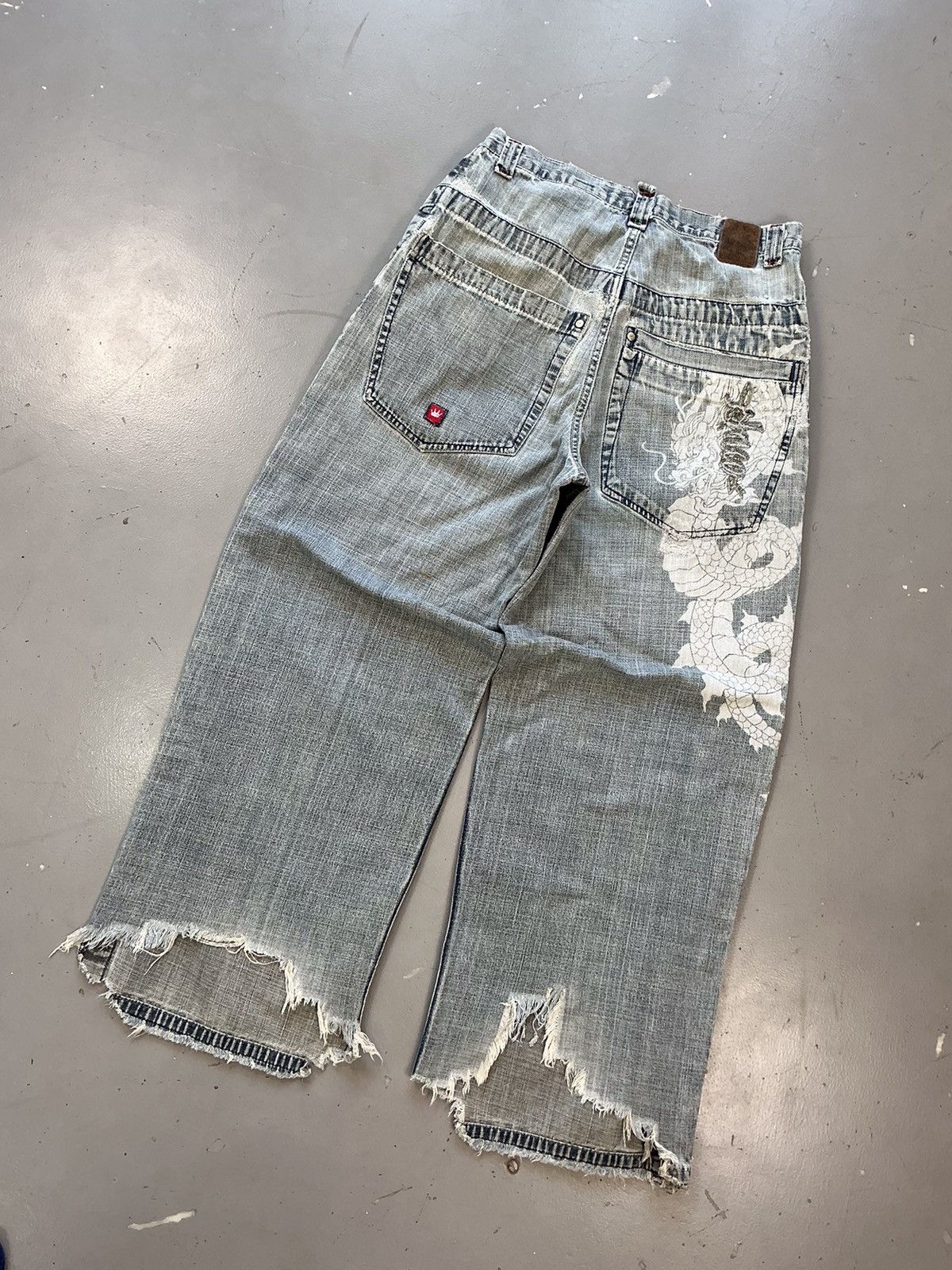 JNCO × Vintage Vintage Jnco dragon printed baggy fit denim Size US 32 / EU 48 - 12 Thumbnail