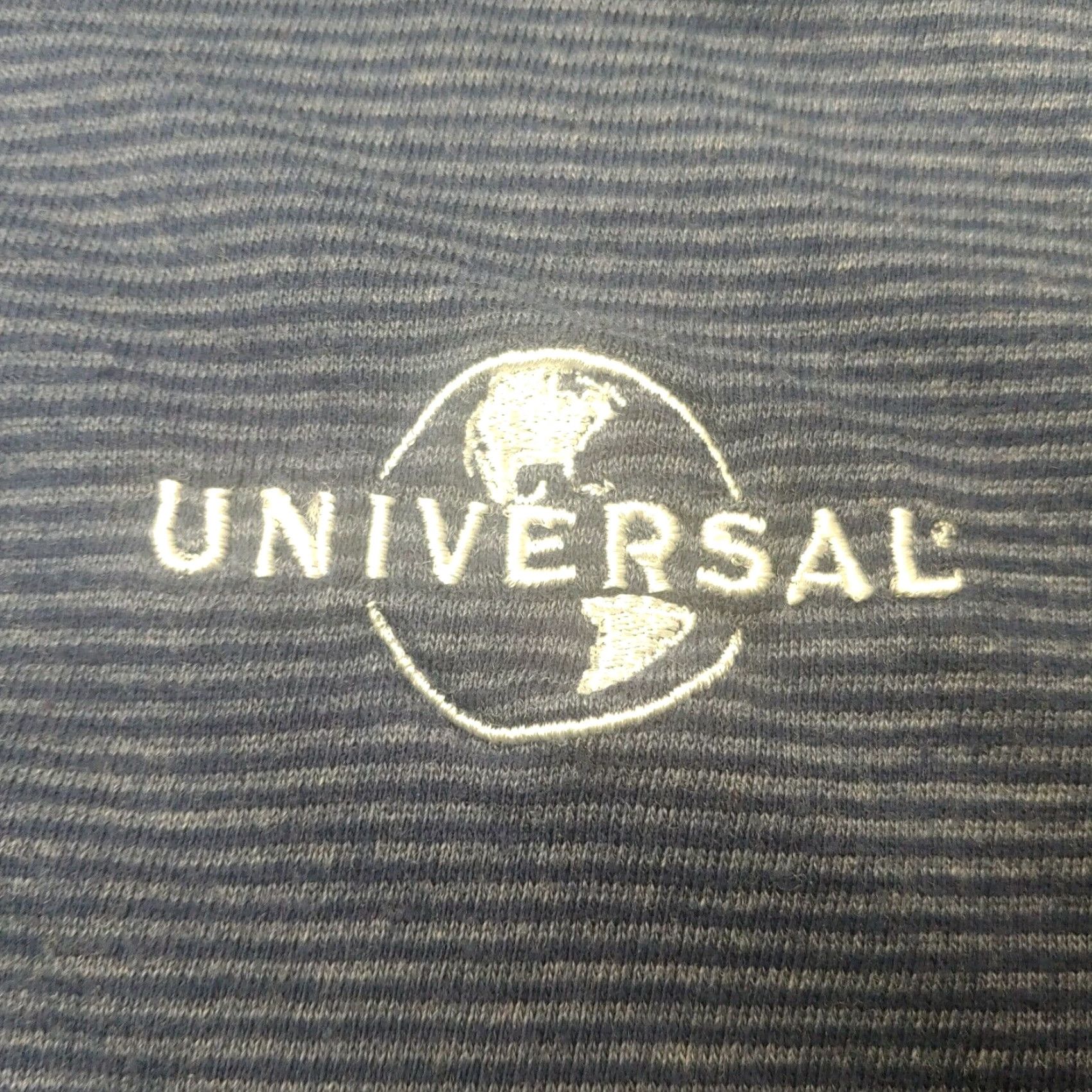 Vintage VINTAGE Universal Studios Shirt XL Blue Striped Short Sleeve Movie Men Size US XL / EU 56 / 4 - 2 Thumbnail